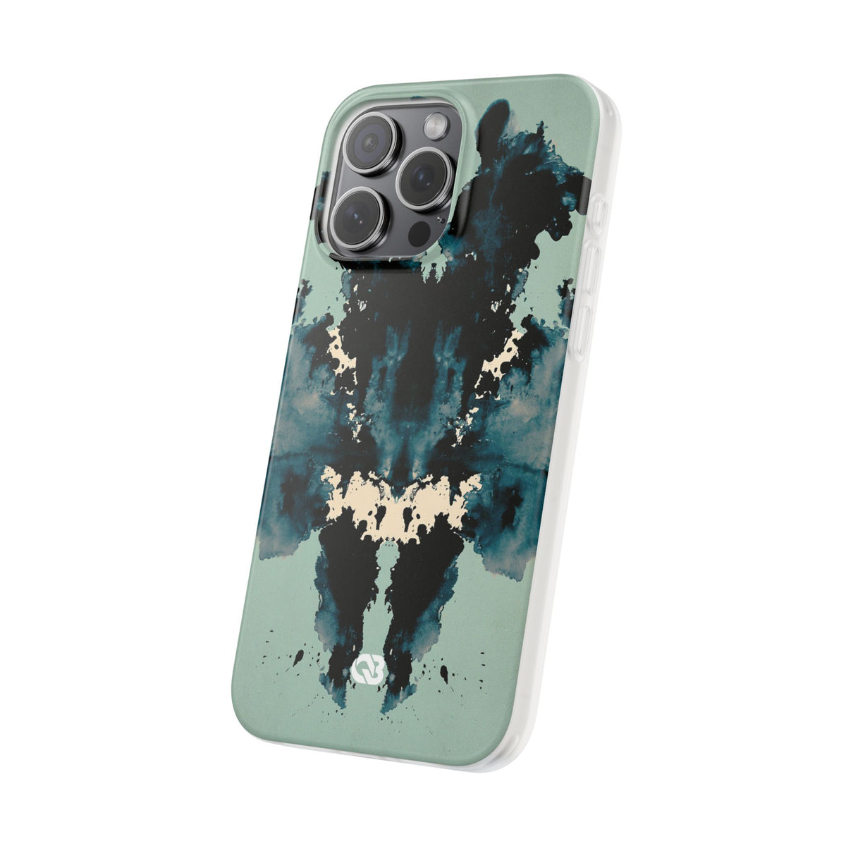 Rorschach Ink Void · Lite Phone Case for iPhone · Black