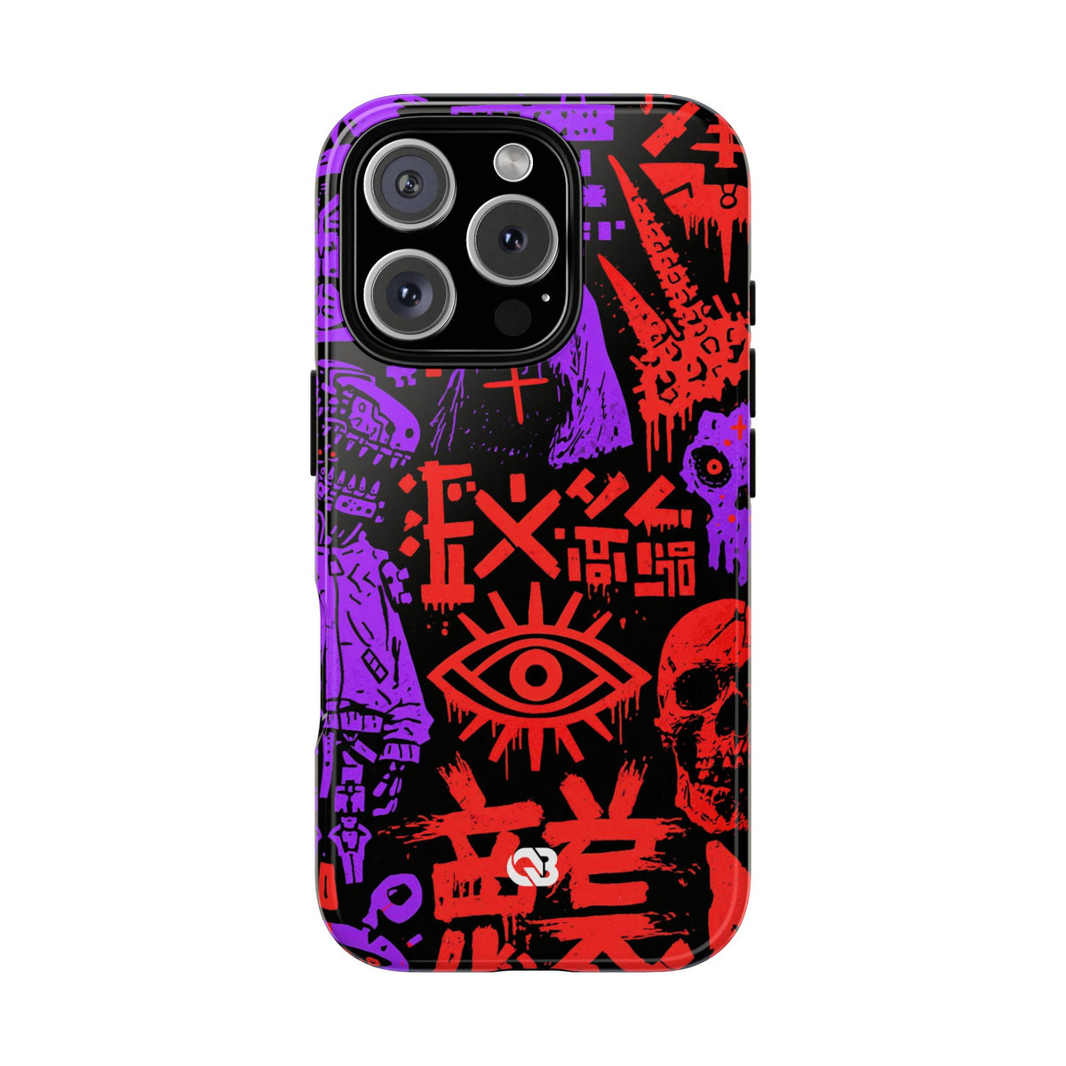 Underground Cyber Glyphs · Tough Phone Case for iPhone · Black