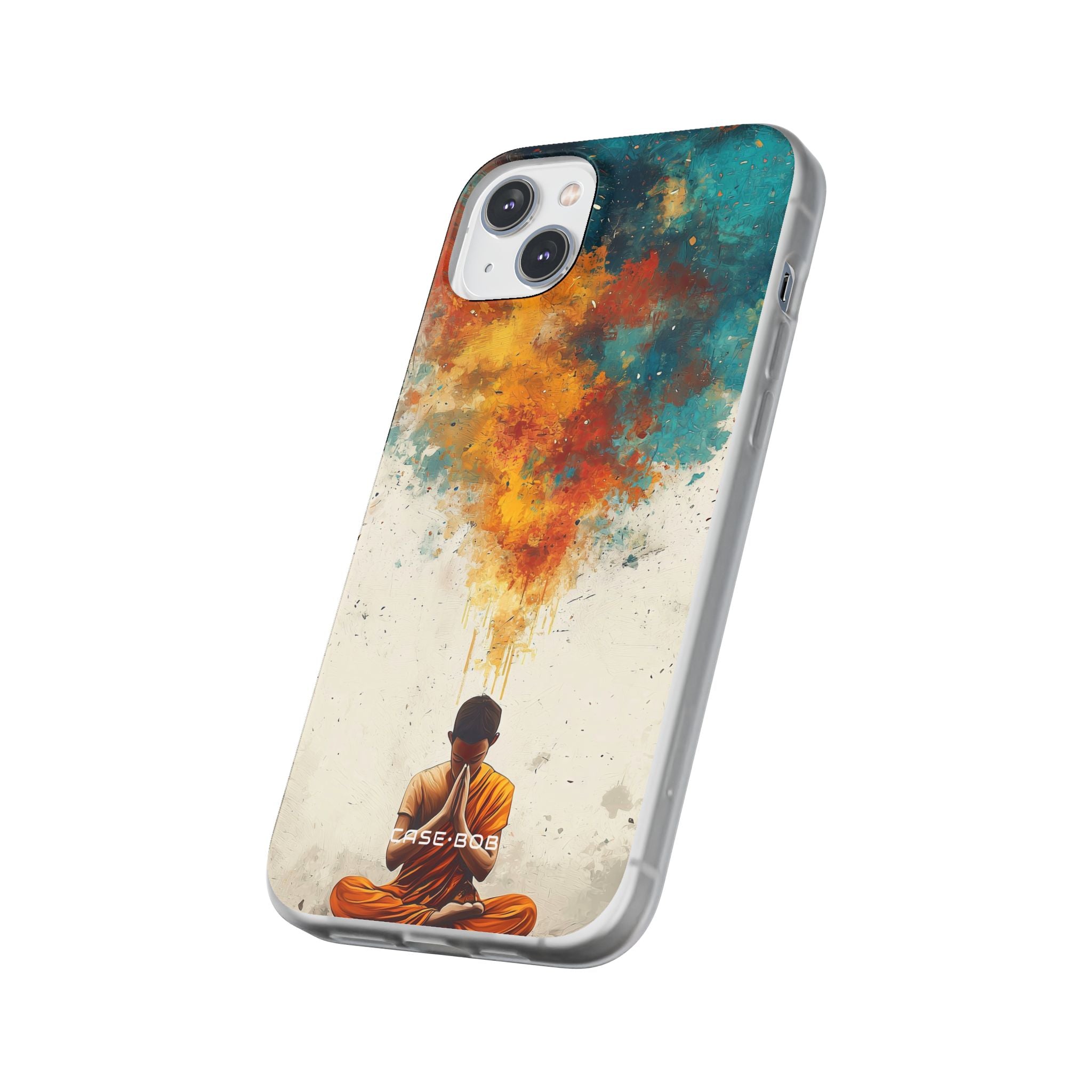Meditative Glow iPhone 14 Plus Cover - Blød