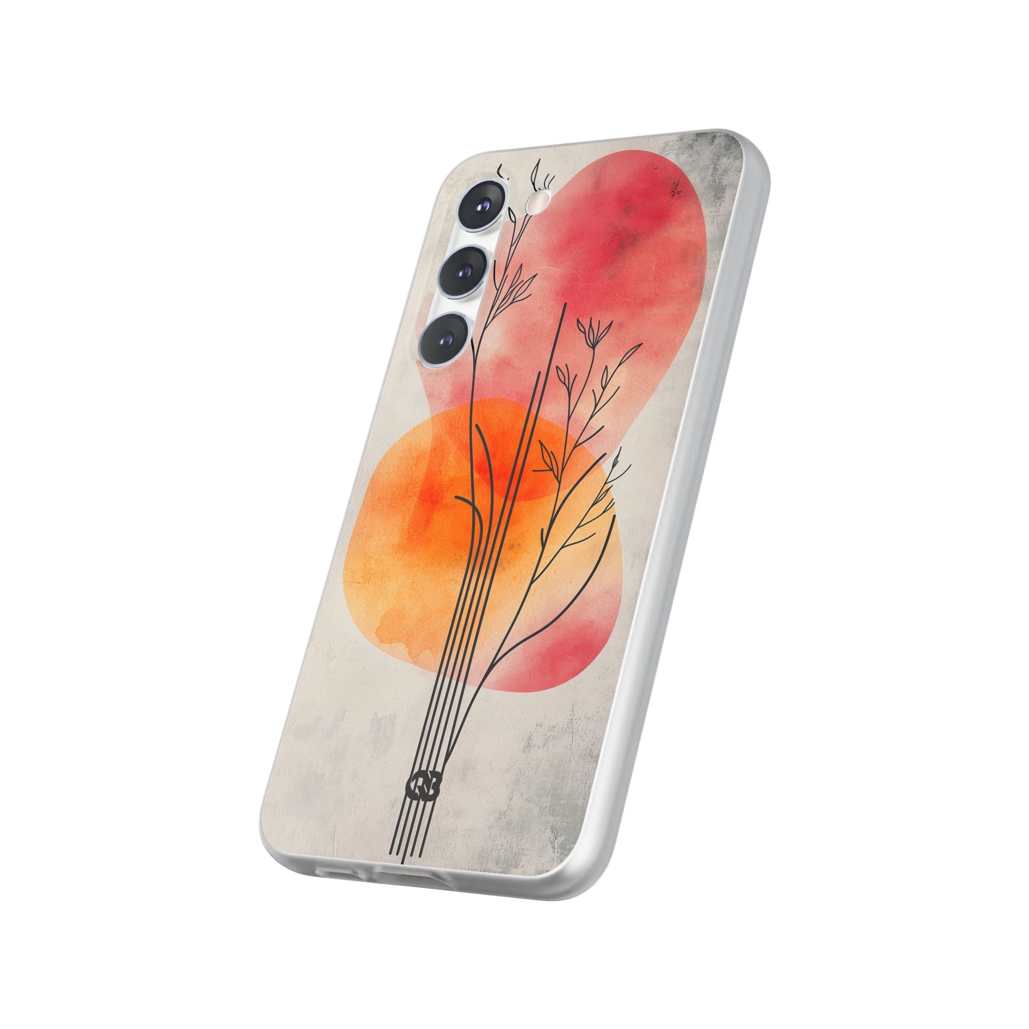 Crimson Bloom Lineage · Soft Phone Case for Samsung