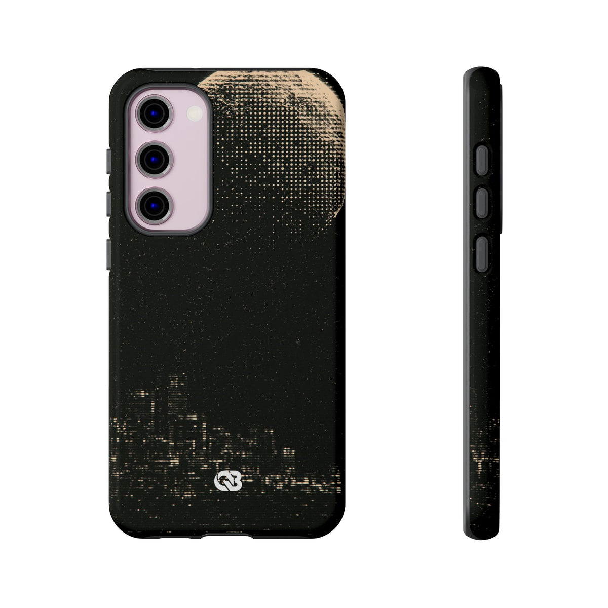 Lunar Metropolis Nocturne · Tough Phone Case for Samsung · Black