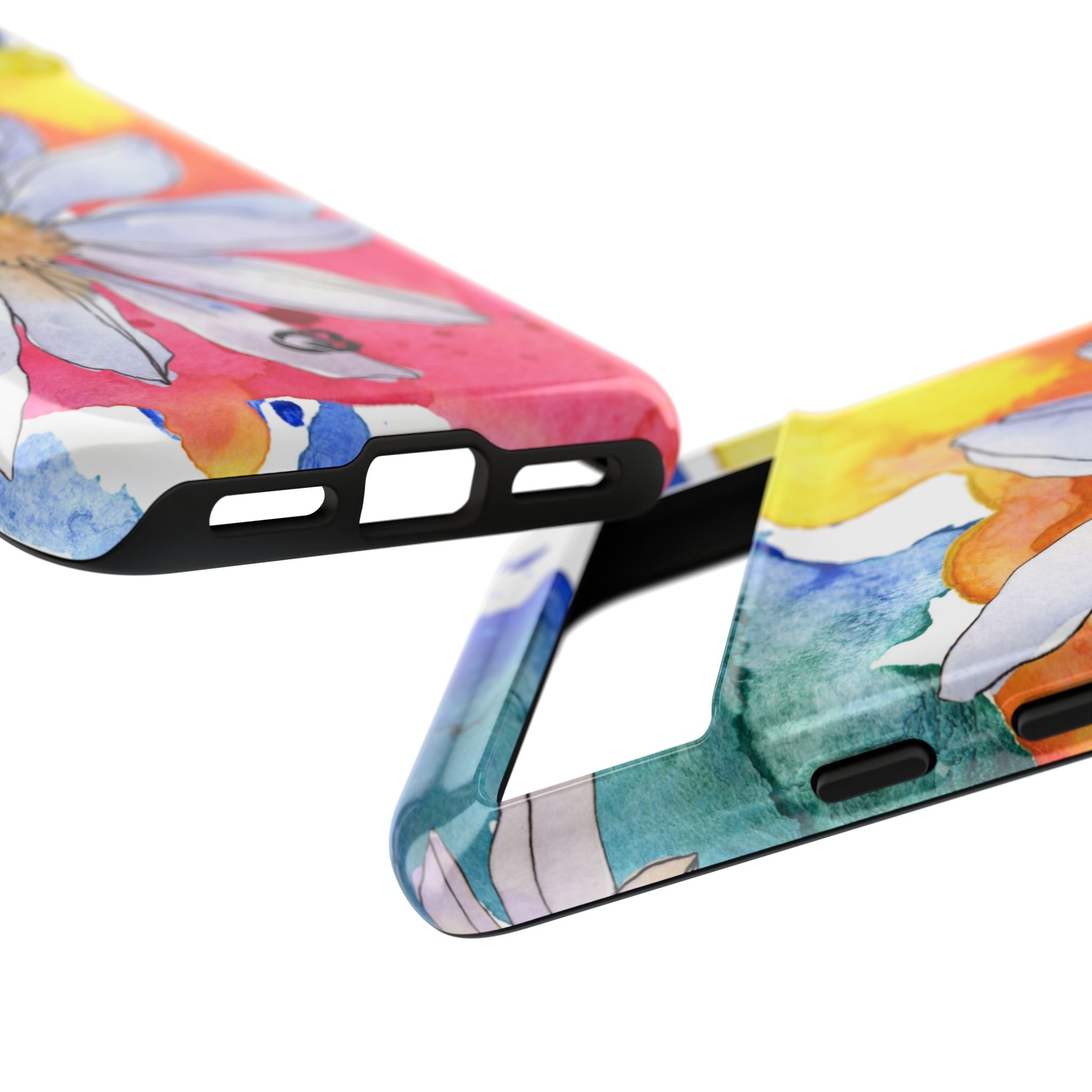 Vivid Bloom Splatter · Tough Phone Case for Google Pixel