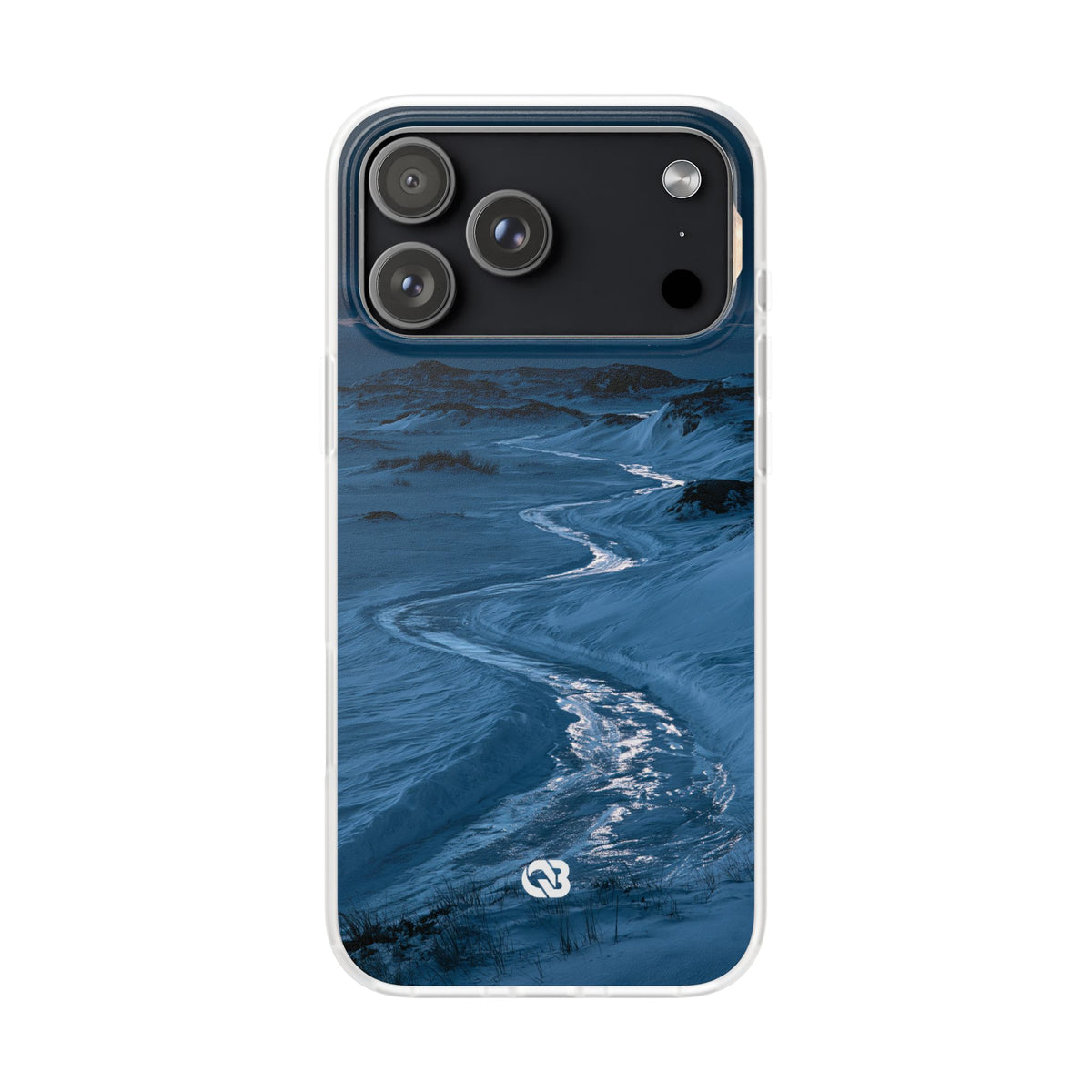 Arctic Moon Drift · Lite Phone Case for iPhone · Blue