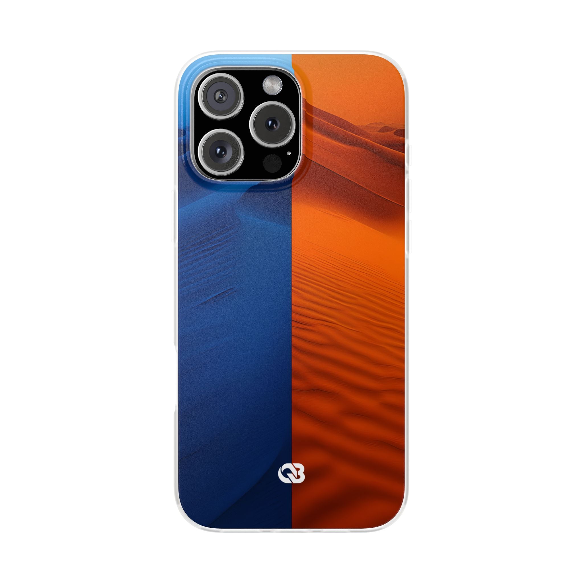 Split Dune Horizon · Soft Phone Case for iPhone