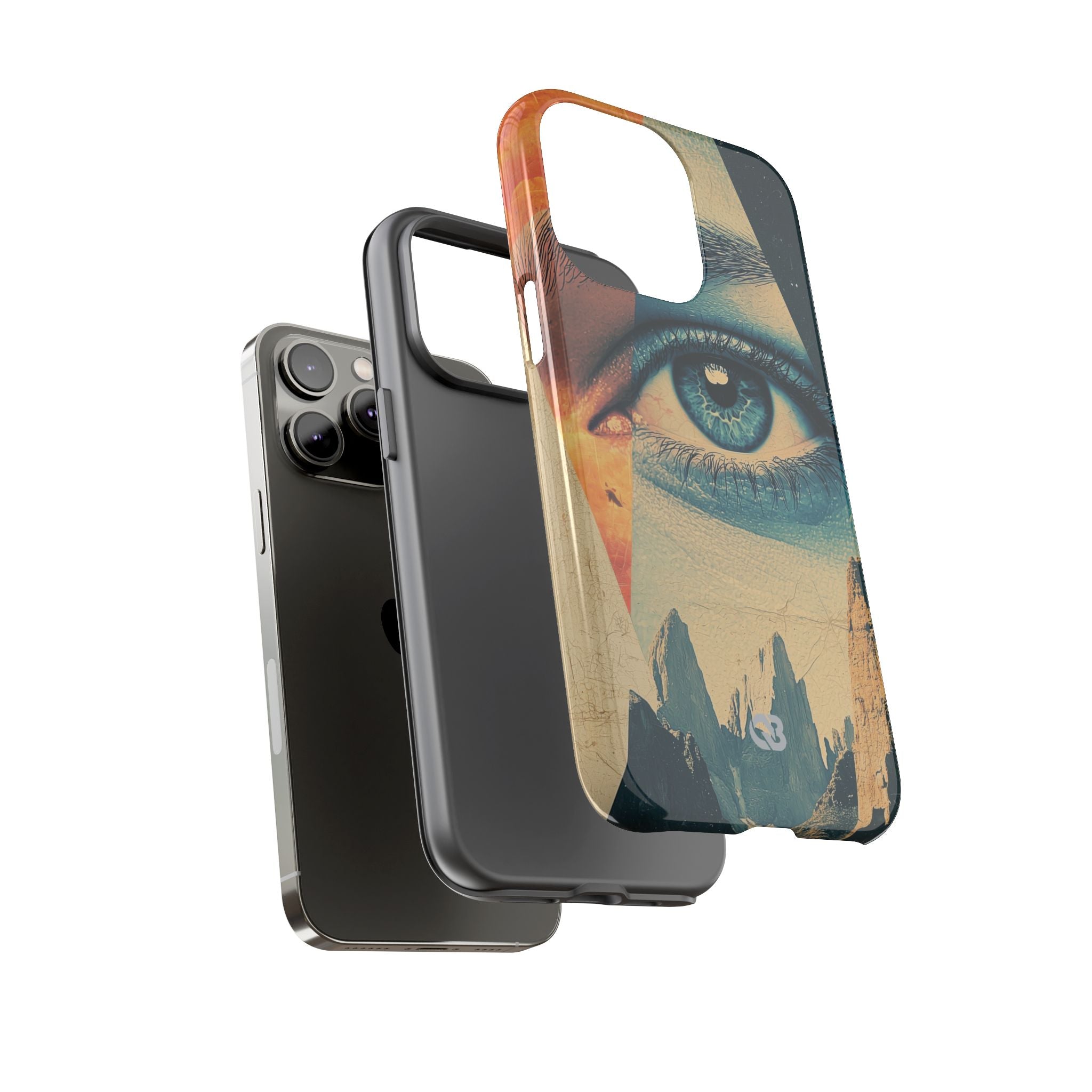 Fragmented Peak Gaze · Tough Phone Case for iPhone