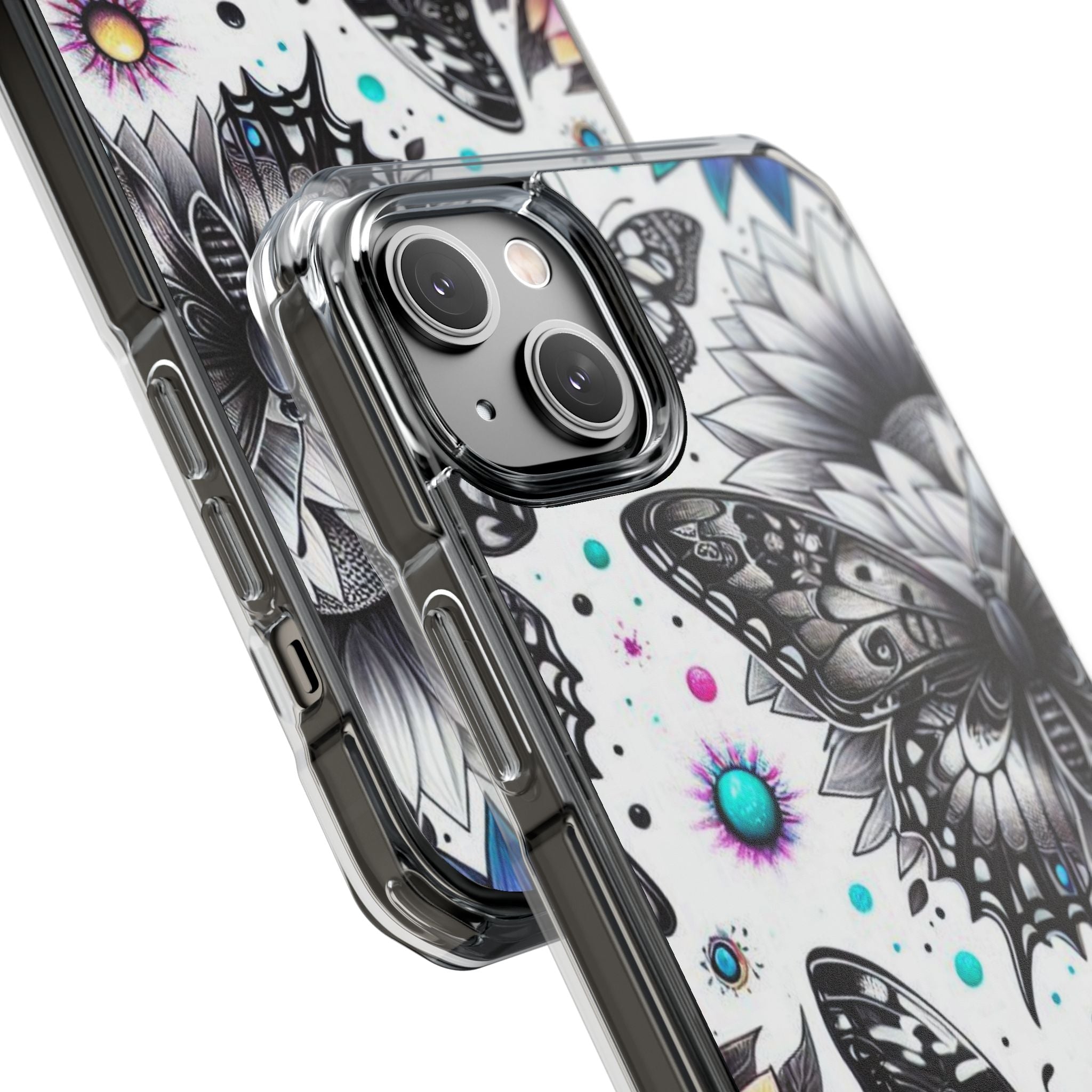 Butterfly Bloom iPhone 14 Plus Case - Impact