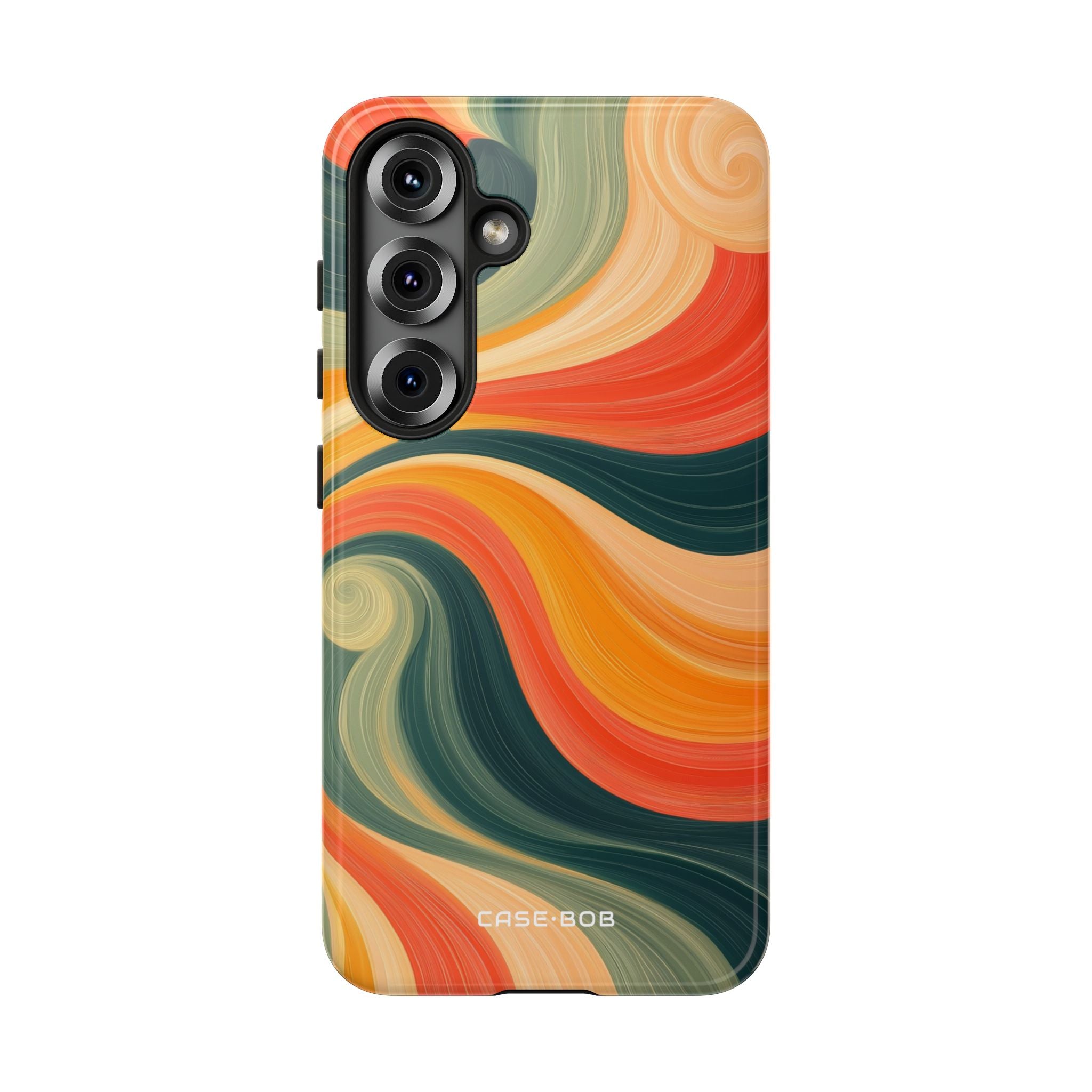 Wirbelnde Glut Samsung S25 Case - Tough