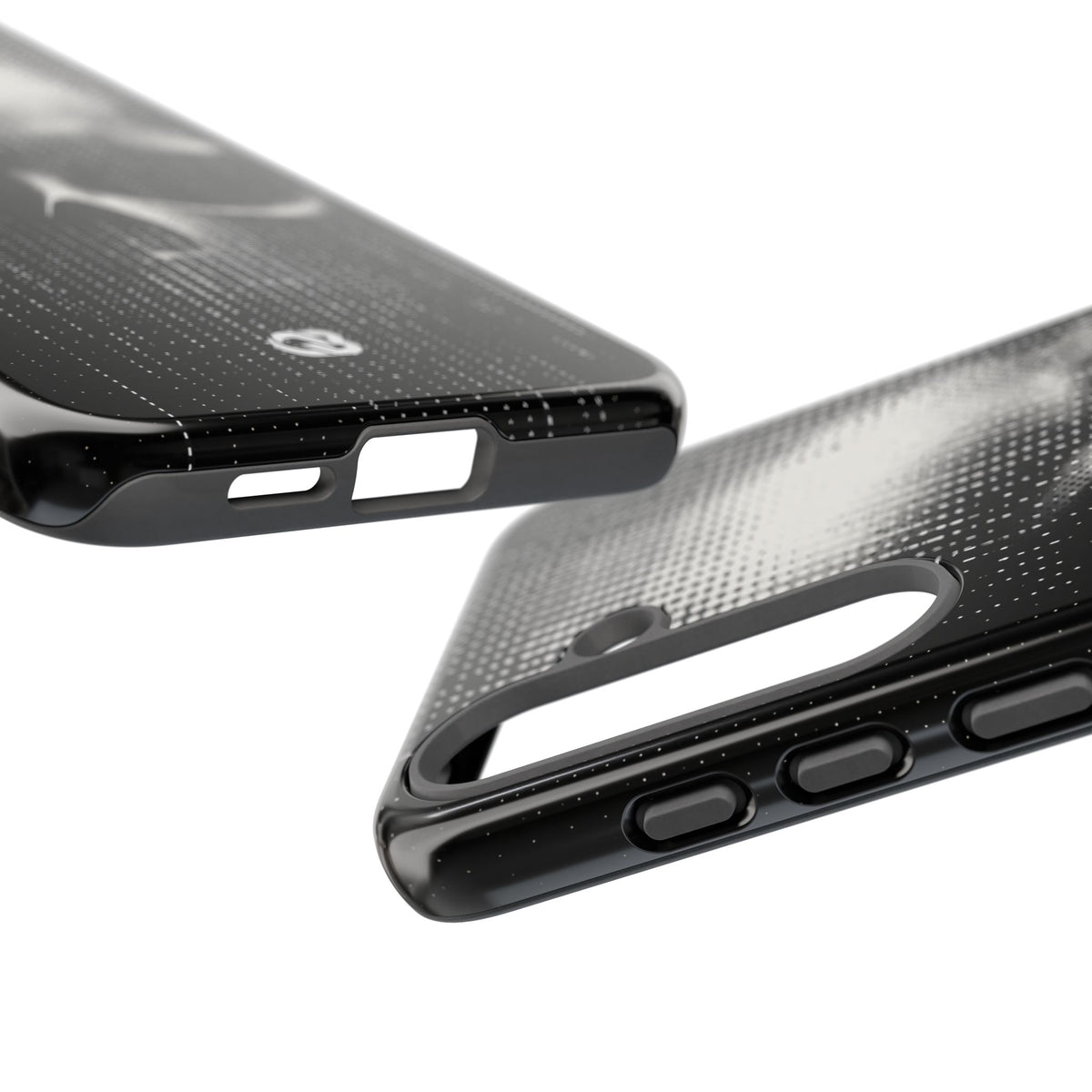 Raster Phantom · Tough Phone Case for Samsung · Black