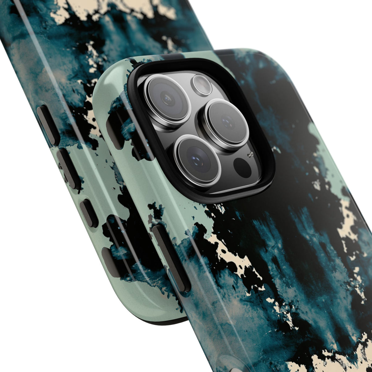 Rorschach Ink Void · Tough Phone Case for iPhone · Black