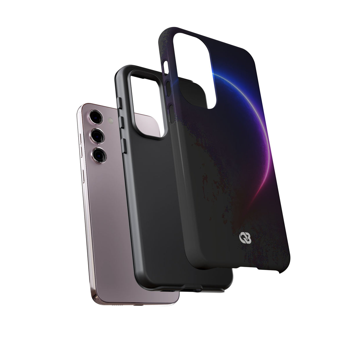 Luminous Eclipse · Tough Phone Case for Samsung · Black