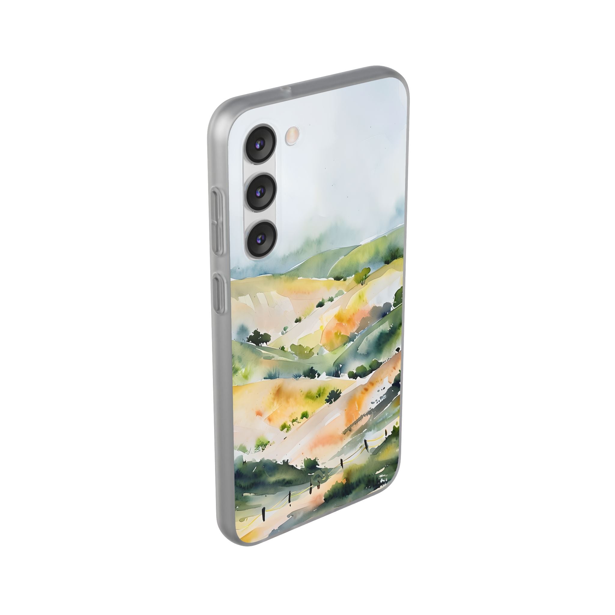 Verdant Mist Valleys · Soft Custodia per Samsung