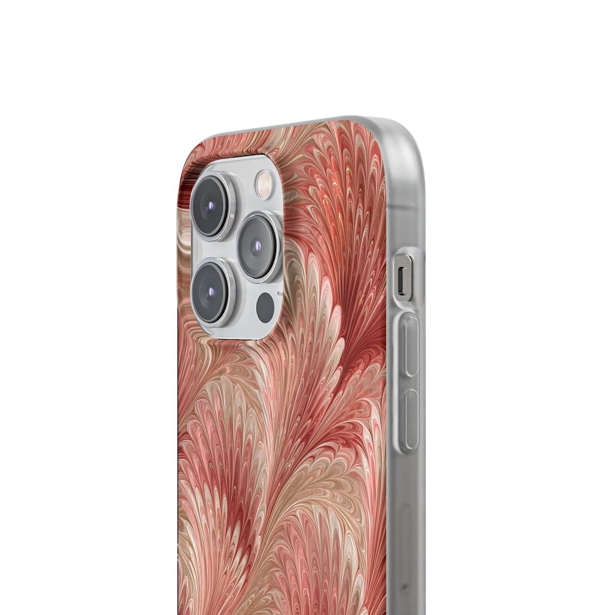 Blush Petal Plume · Lite Phone Case for iPhone · Pink