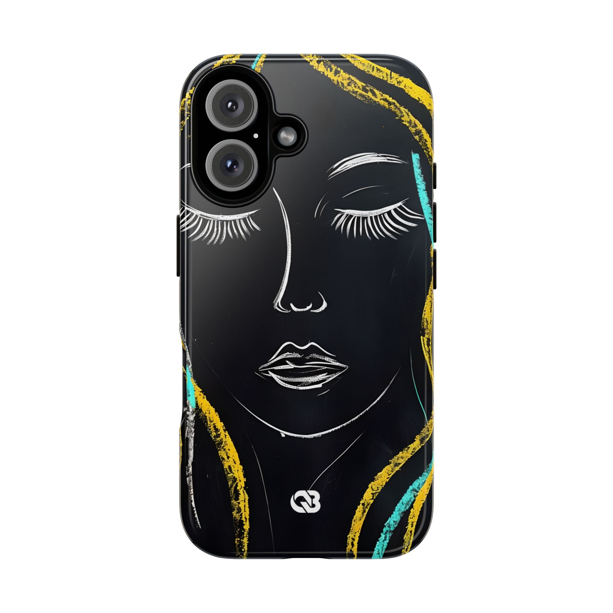 Obsidian Chalk Portrait · Tough