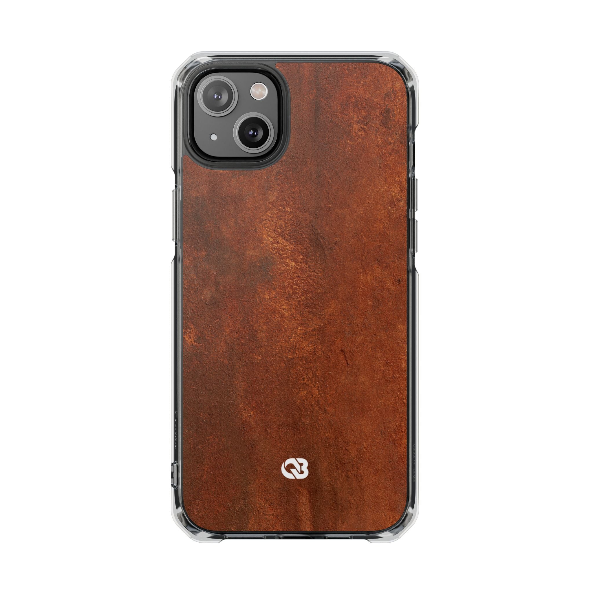 Orange Impact MagSafe Phone Case for iPhone - Oxidized Iron Crust