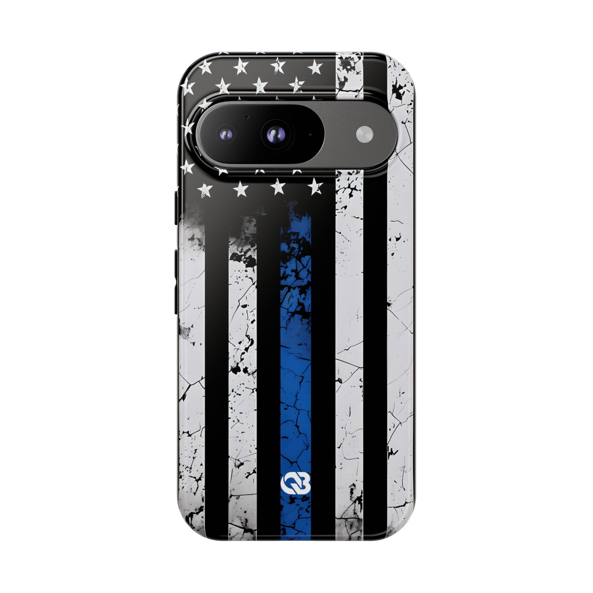 Gritty Cobalt Flag · Tough Phone Case for Google Pixel