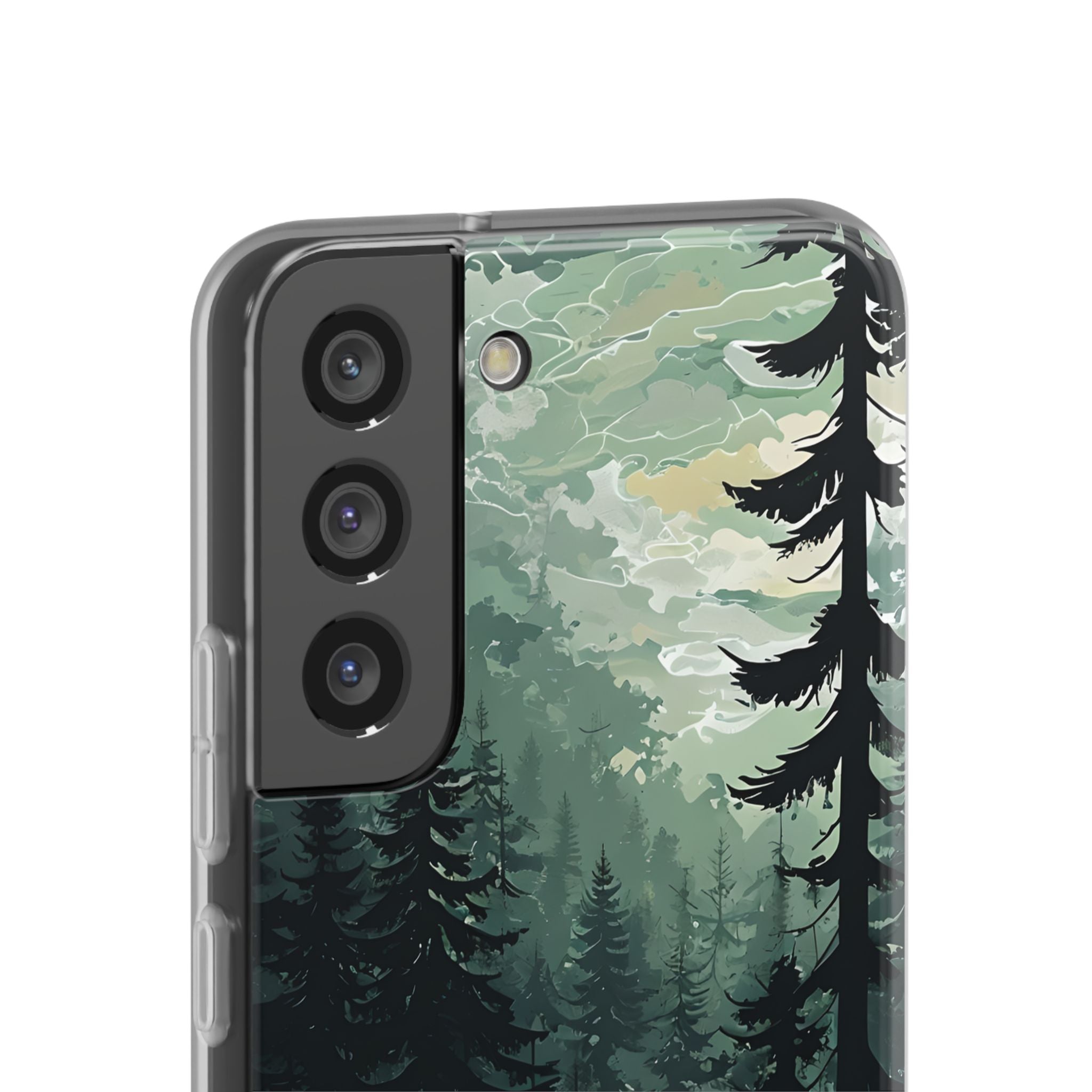 Misty Pine Shadow · Soft Handyhülle für Samsung