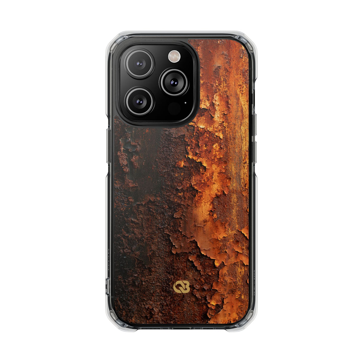 Orange Impact MagSafe Phone Case for iPhone - Oxidized Iron Crust