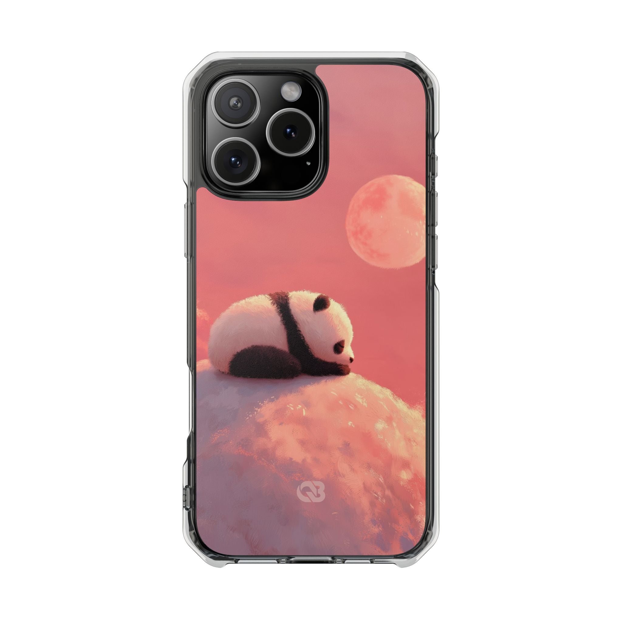 Rose Moon Panda · Impact Coque de téléphone pour iPhone · Magsafe
