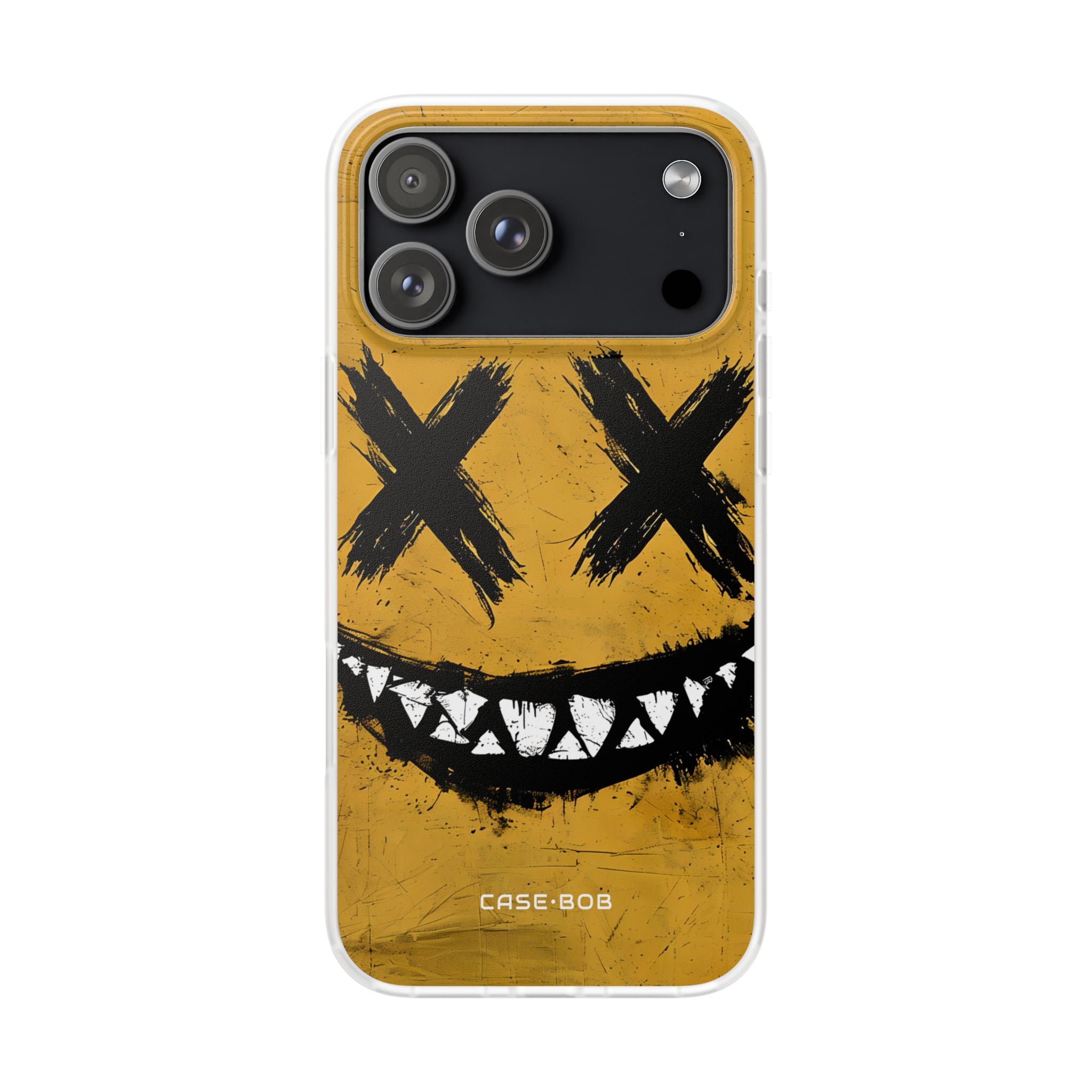 Jagged Smile Yellow iPhone 17 Pro Max Case - Soft - CASE•BOB
