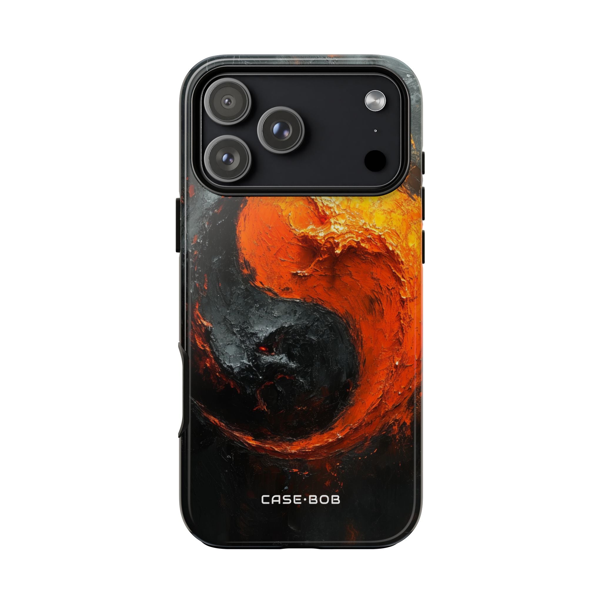 Molten Yin-Yang iPhone 17 Pro Max Case - Tough - CASE•BOB