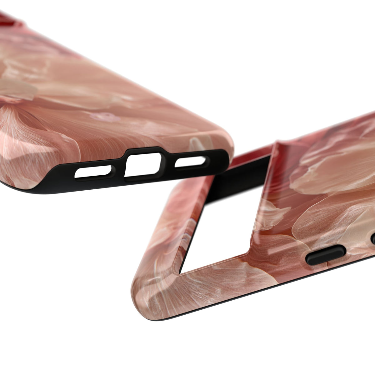 Blush Silk Bloom · Tough Phone Case for Pixel · Pink