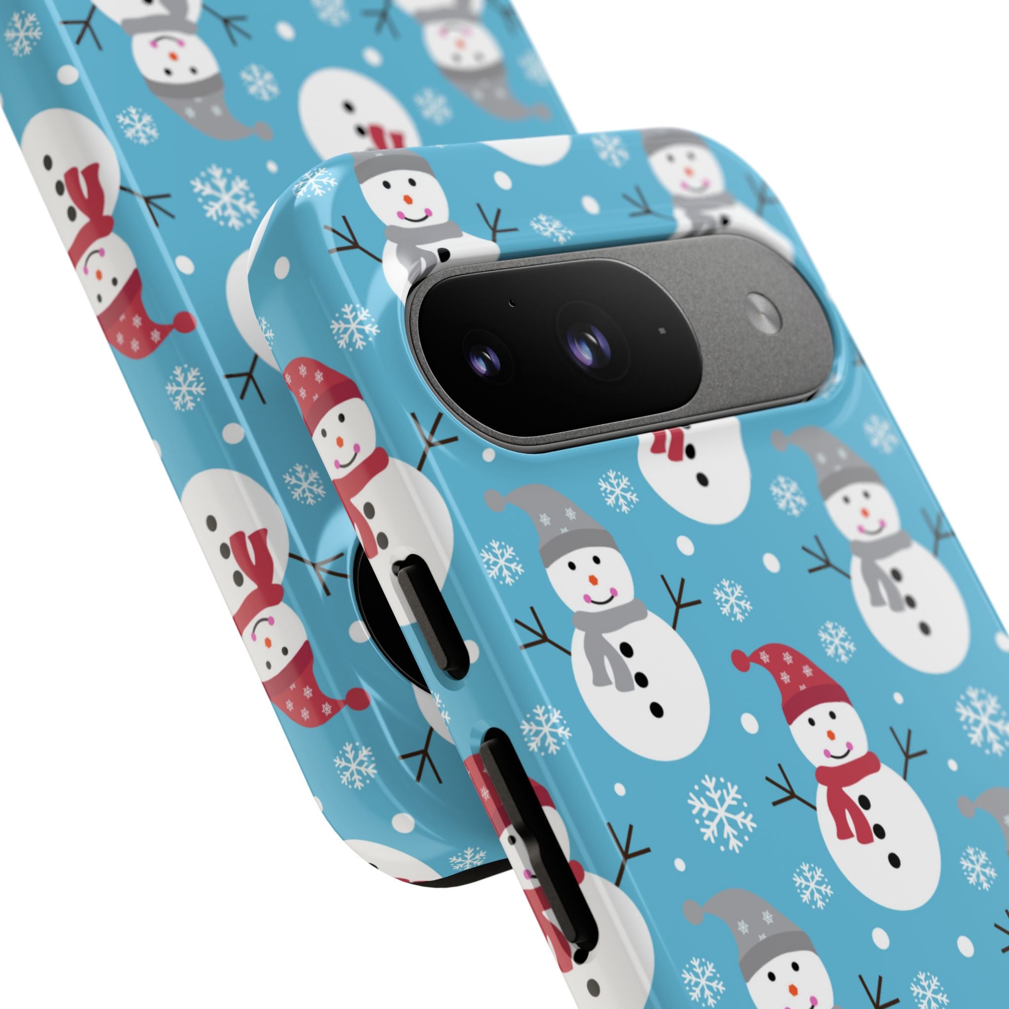 Snowman Parade Google Pixel 9 Case - Tough