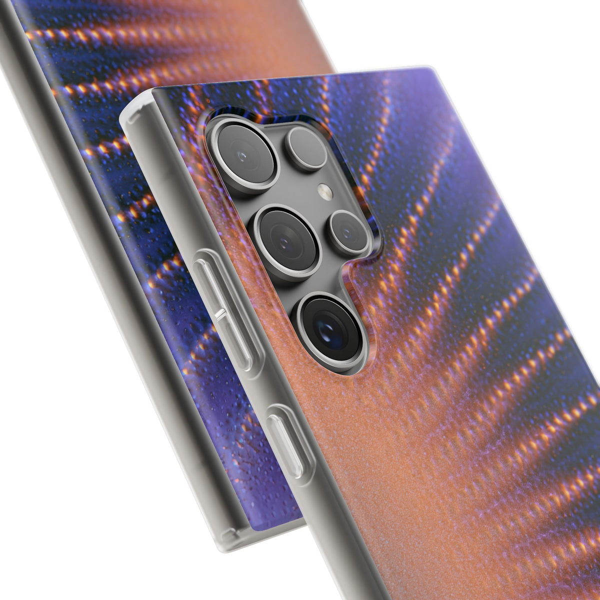 Luminous Aura Burst · Lite Phone Case for Samsung · Blue