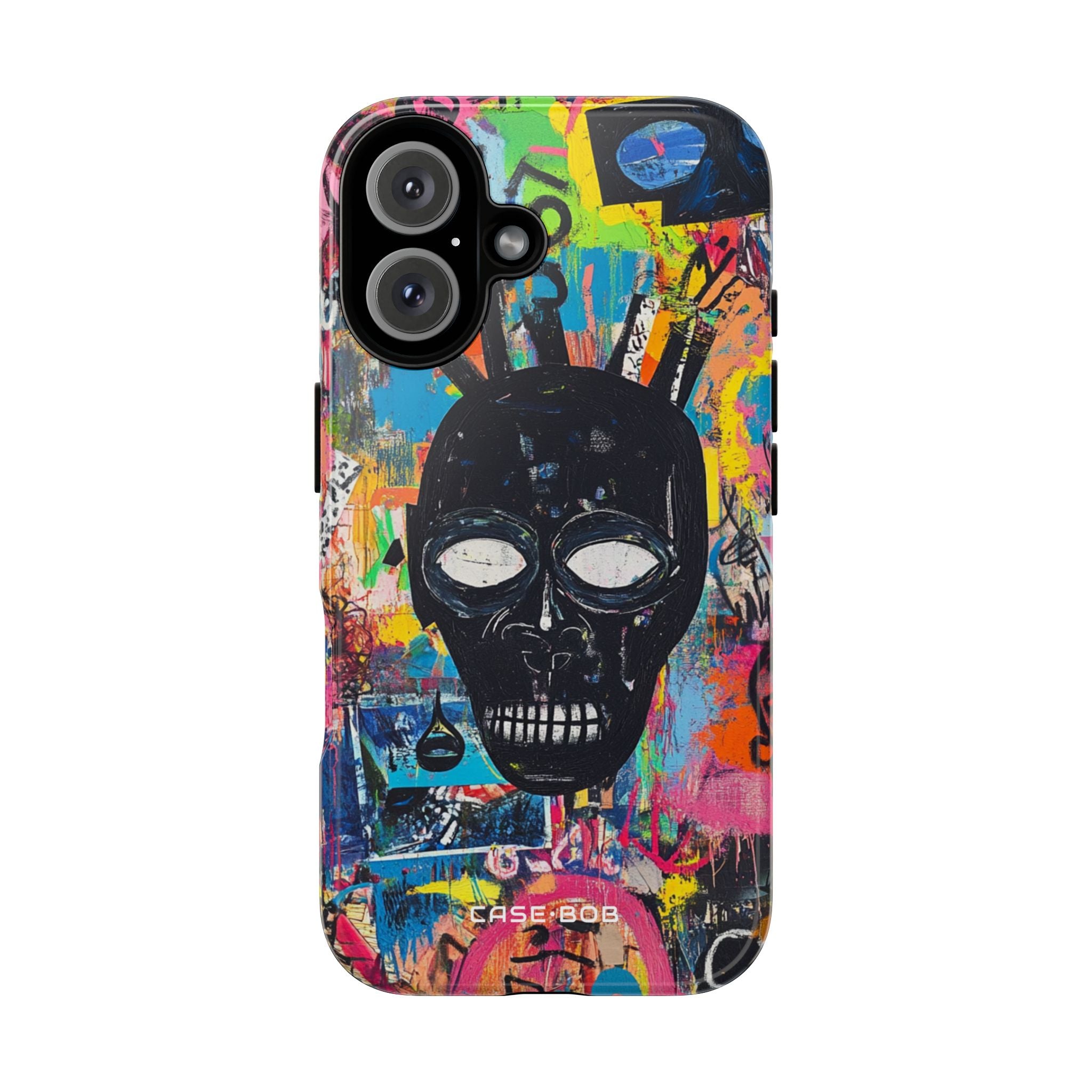 Skull Vortex iPhone 16 Case - Tough - CASE•BOB