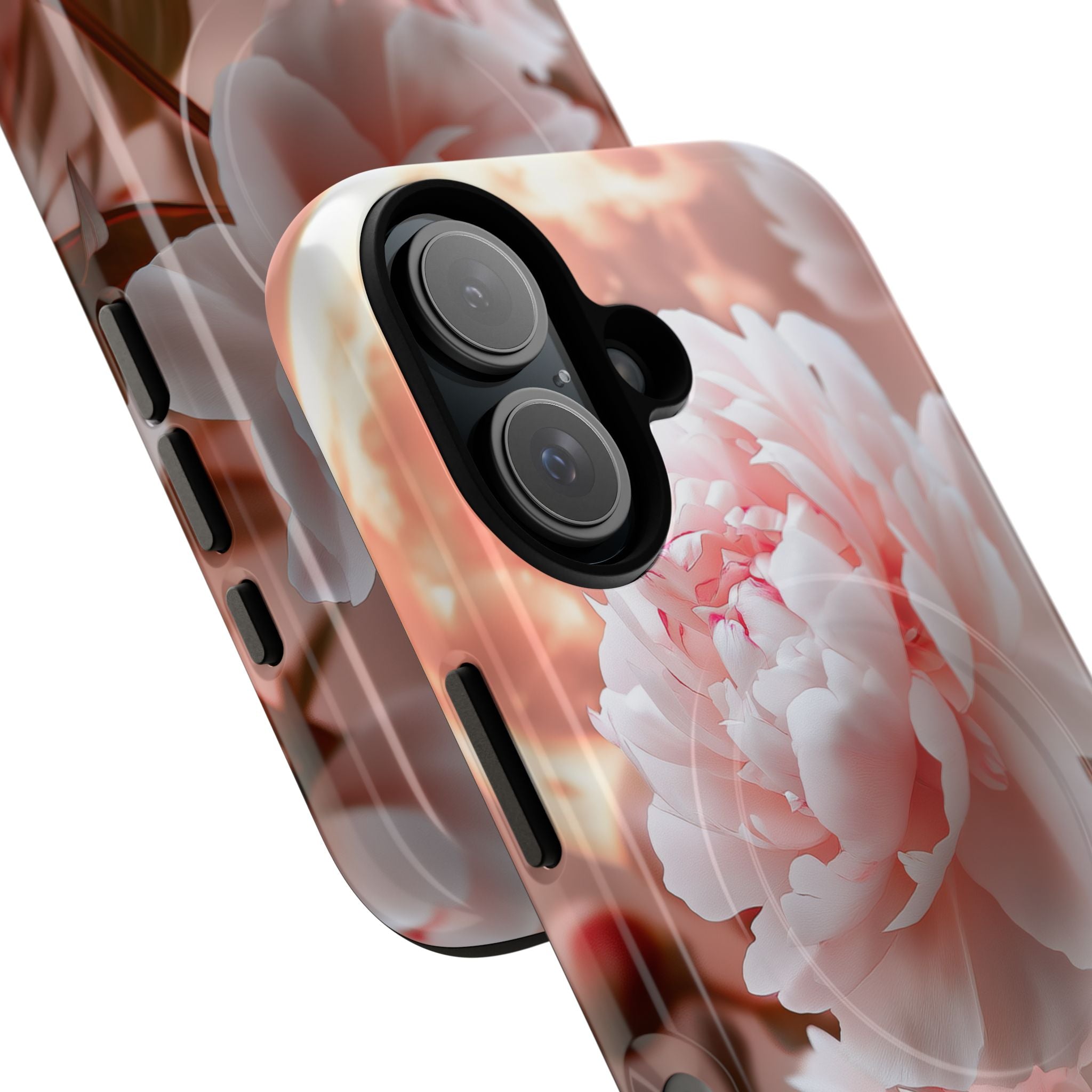 Peony Moonlight iPhone 16 Case - Tough+