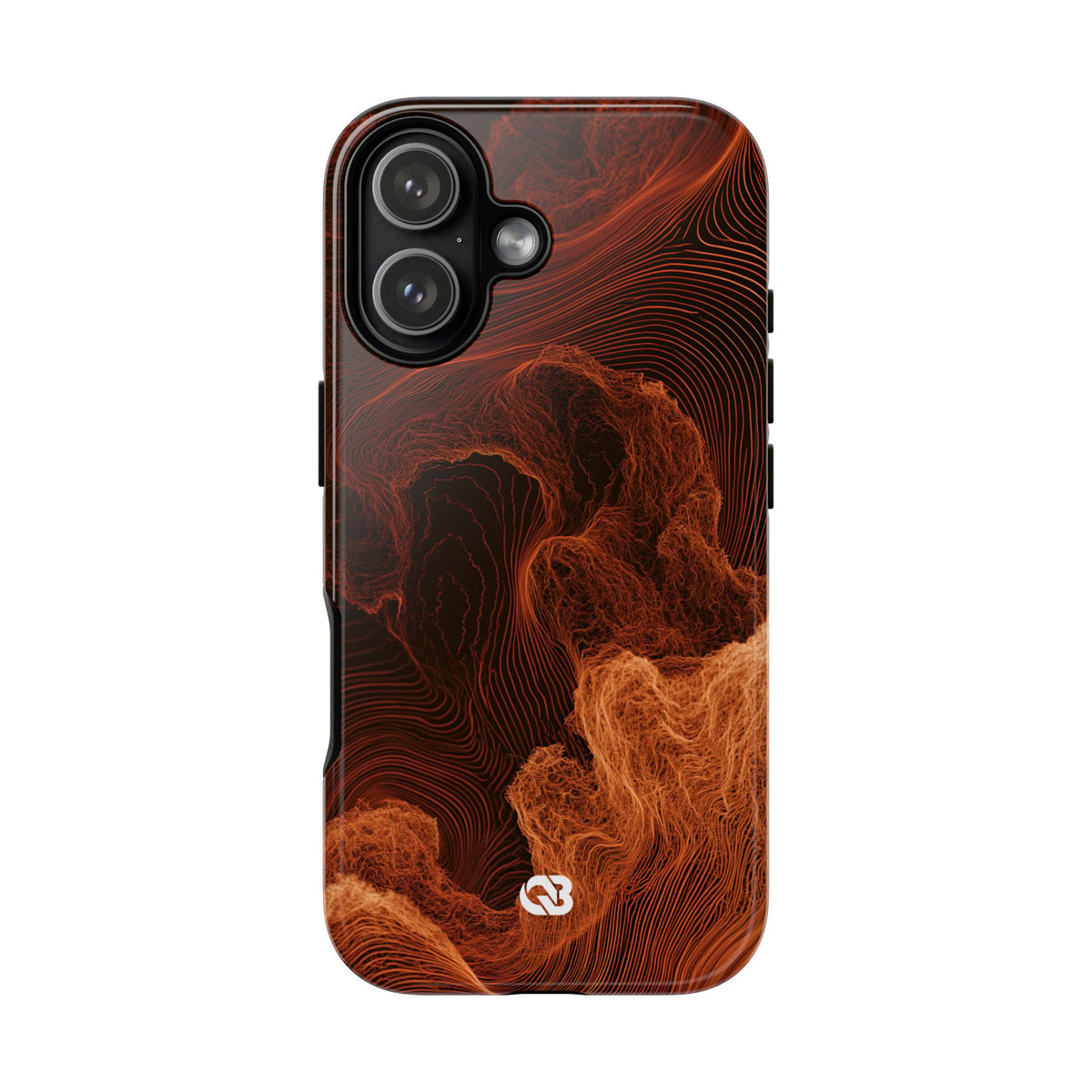 Amber Filament · Tough Phone Case for iPhone · Orange