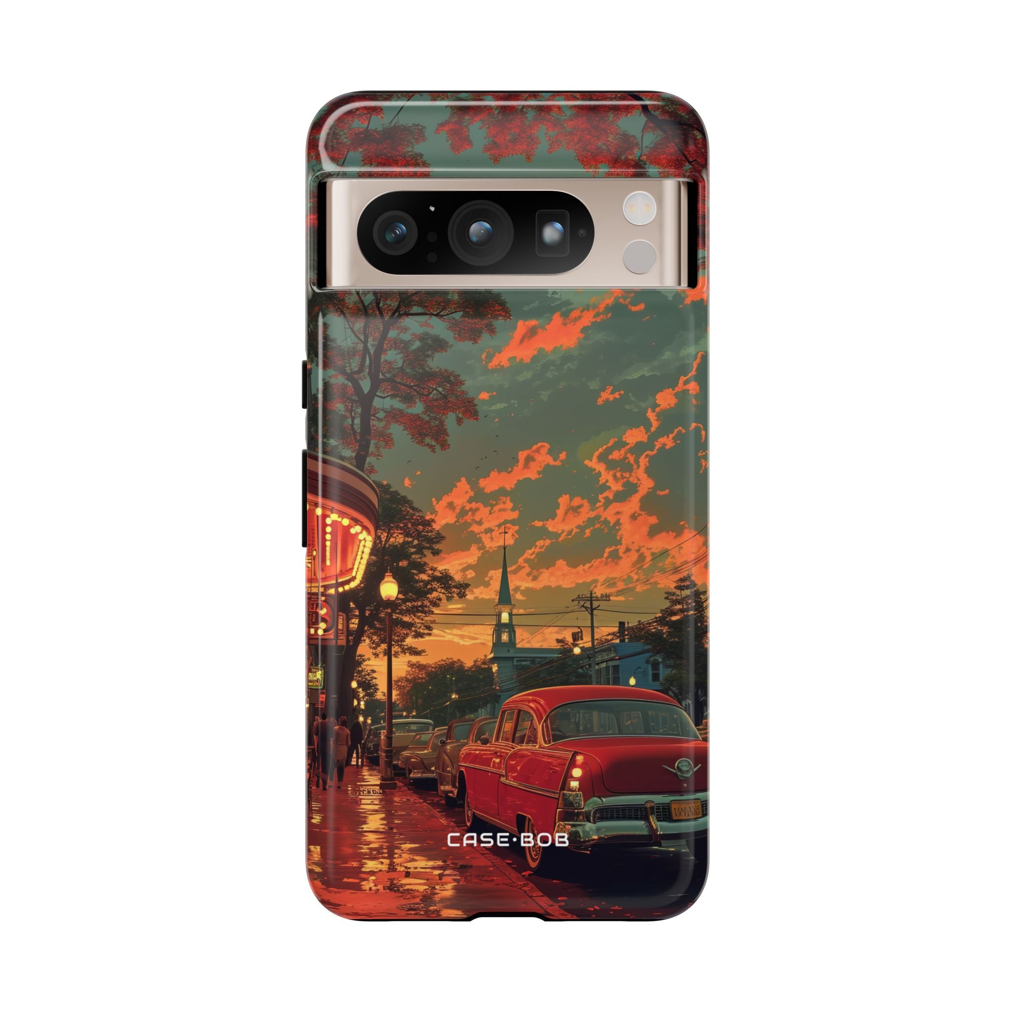 Crimson Classic Google Pixel 8 Pro Case - Tough