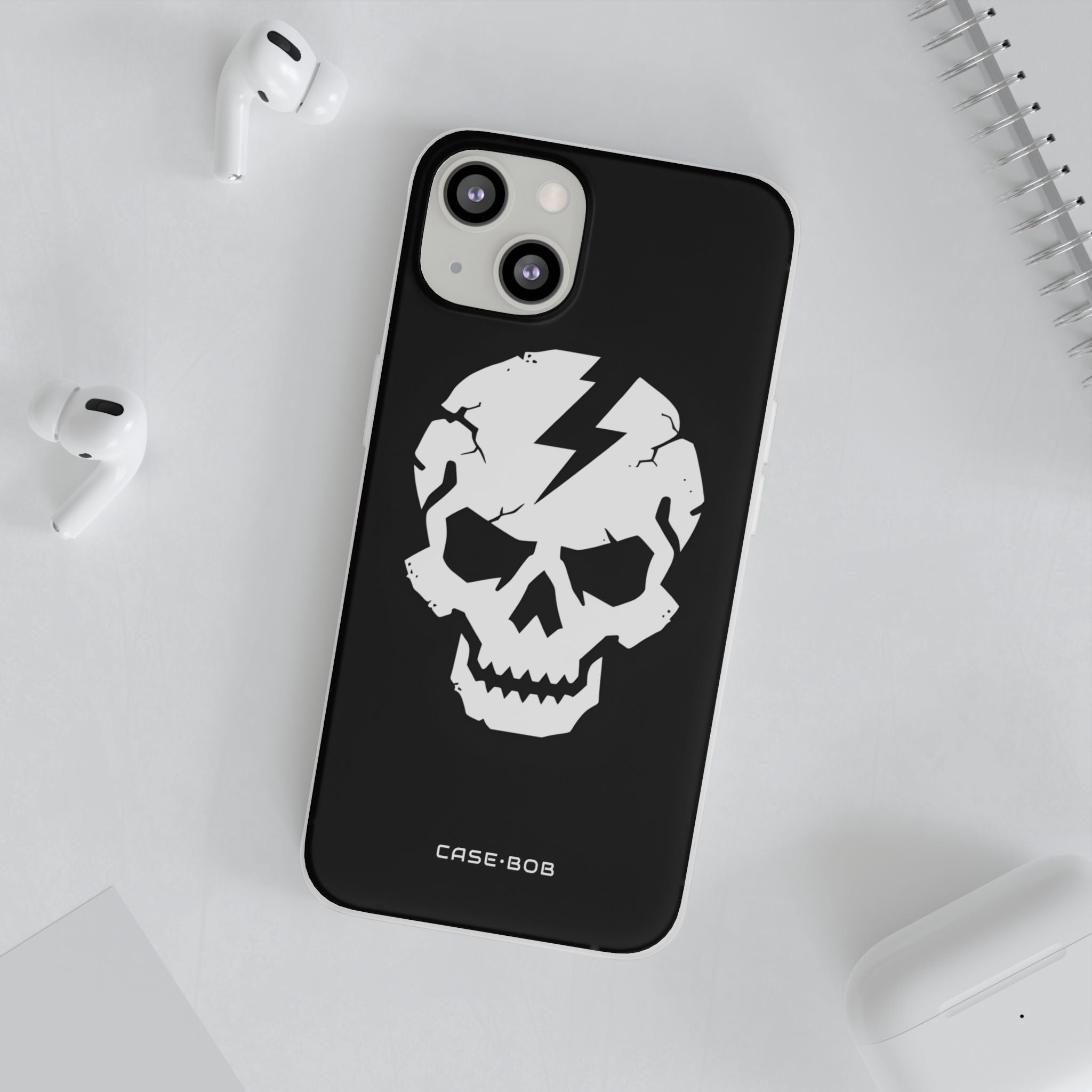 Lightning Skull iPhone 13 - Soft
