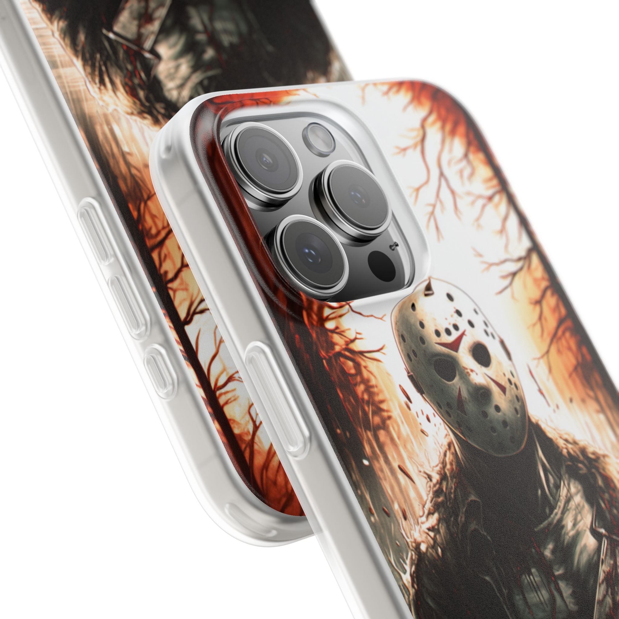 Inferno Slasher Mask · Soft Fundas para teléfono para iPhone