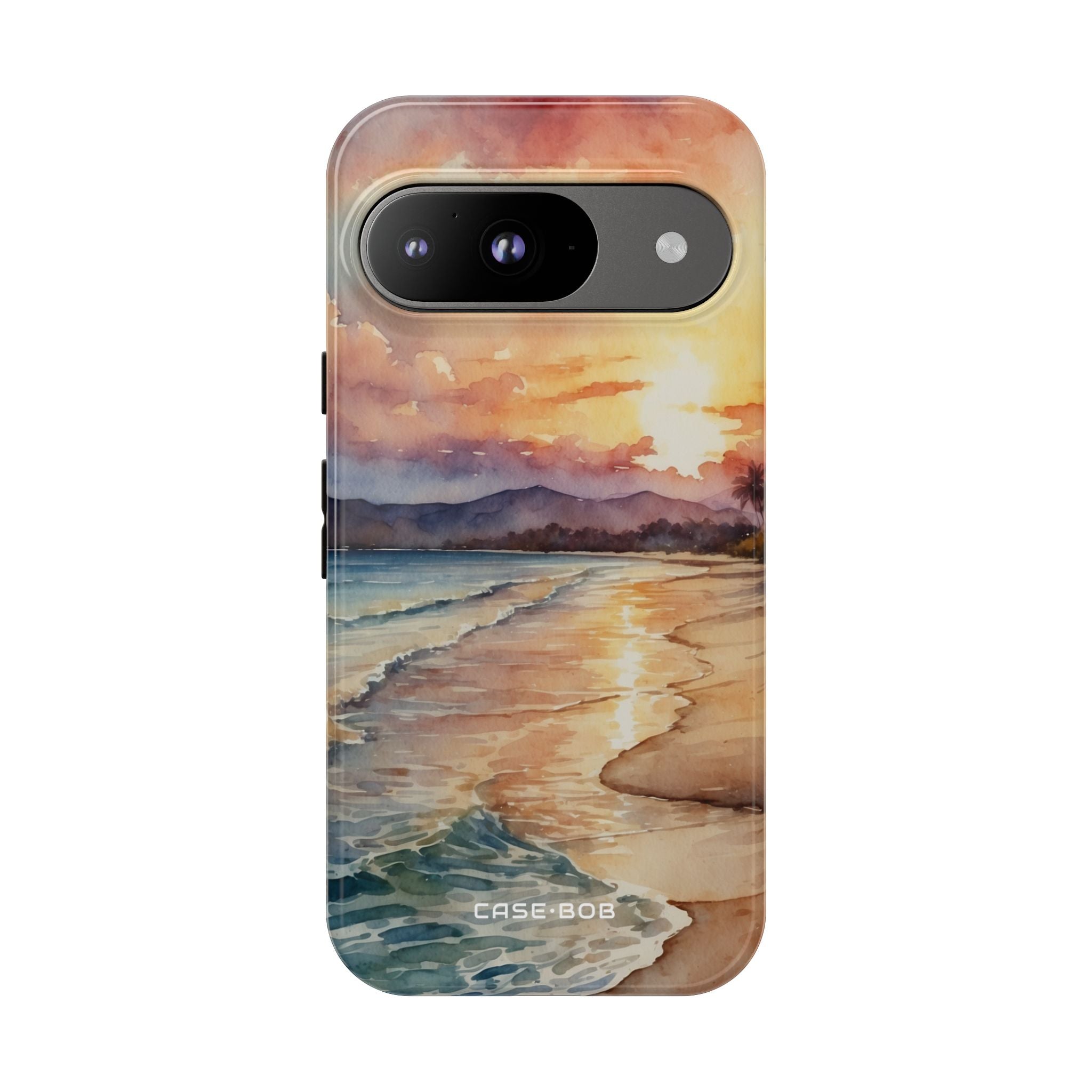 Sonnenuntergangsreflexion Google Pixel 9 Case - Tough