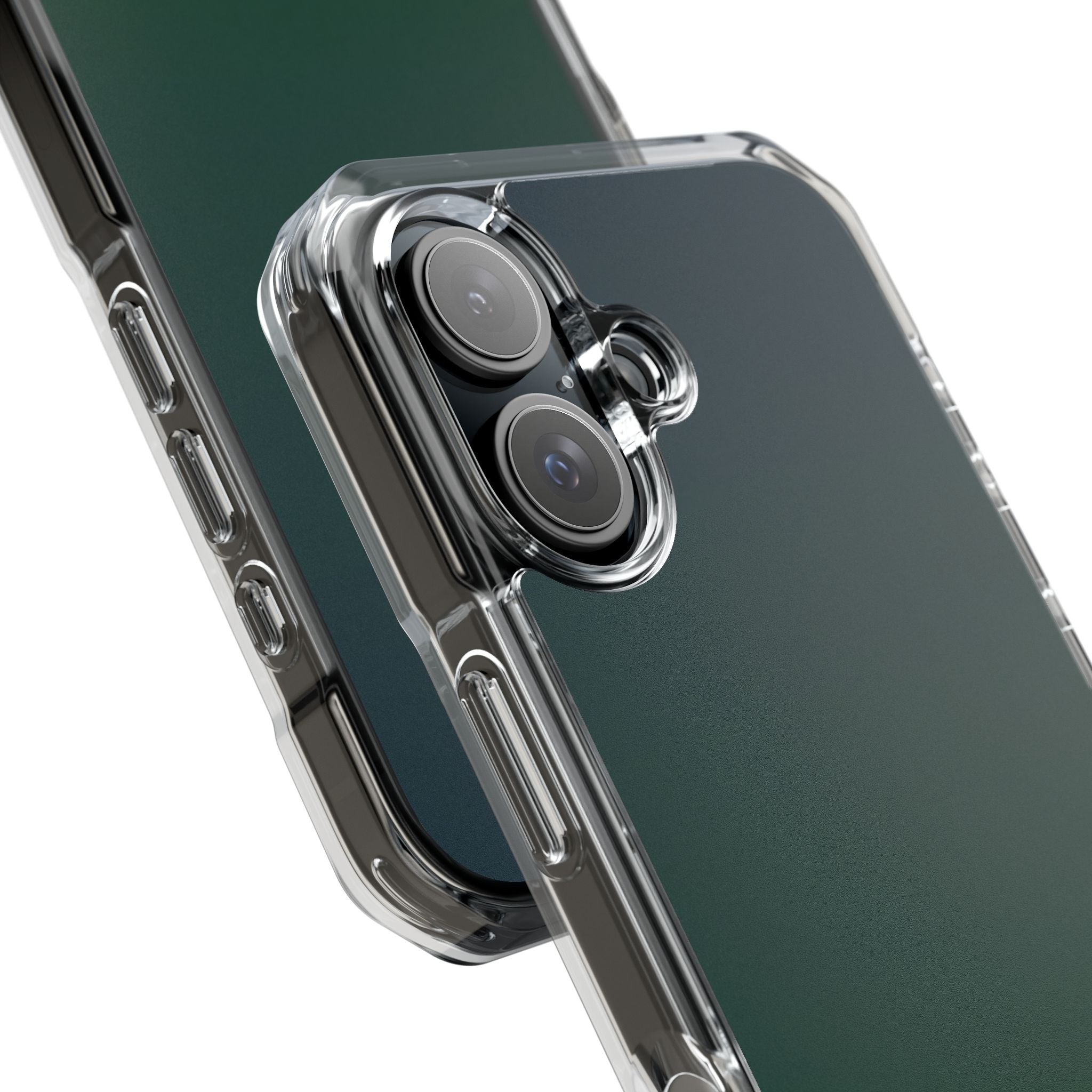 Green Impact MagSafe Phone Case for iPhone - Midnight Pine Horizon