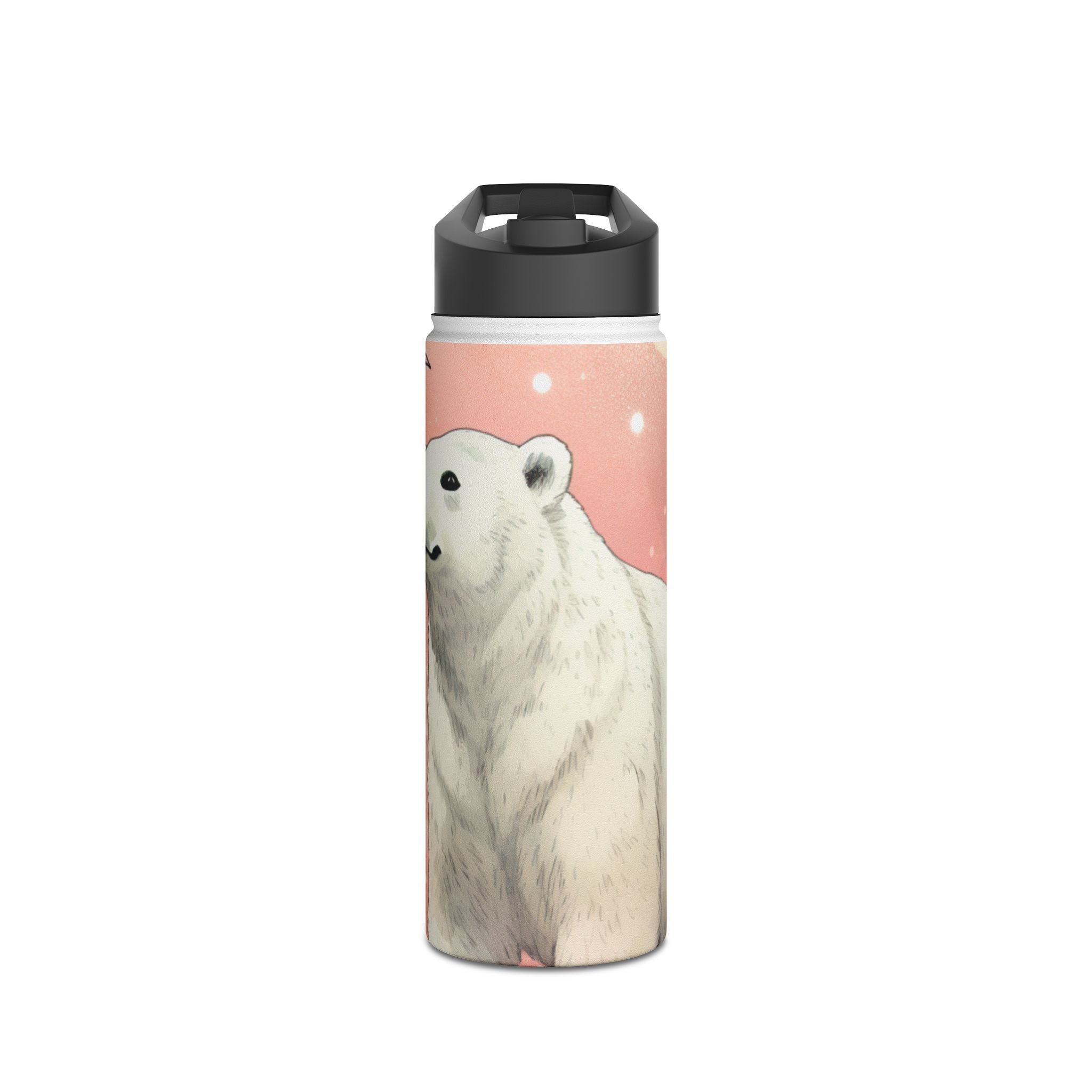 Polar Bear Nebula - Stainless Steel Water Bottle