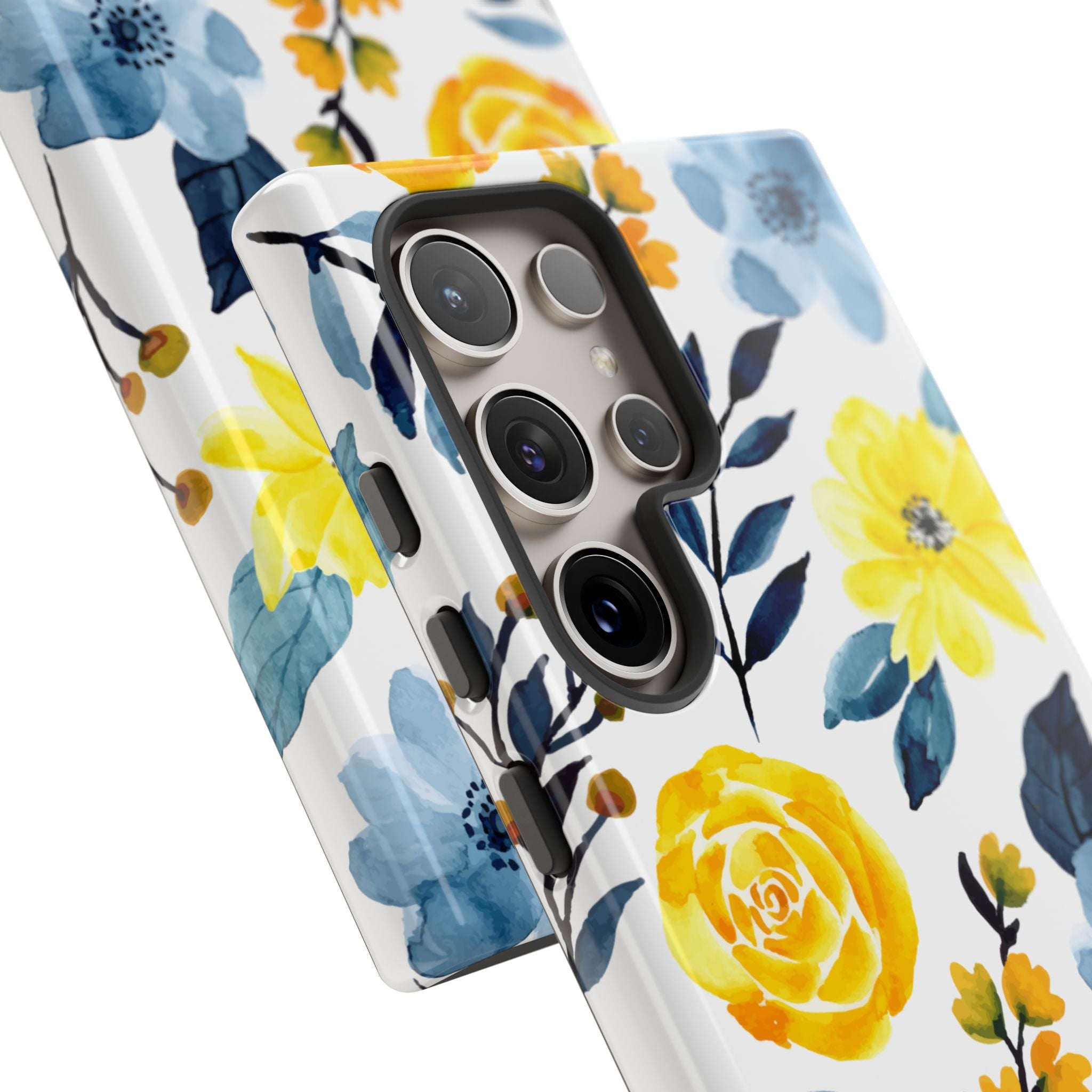 Golden Bloom Samsung S24 Ultra Case - Tough