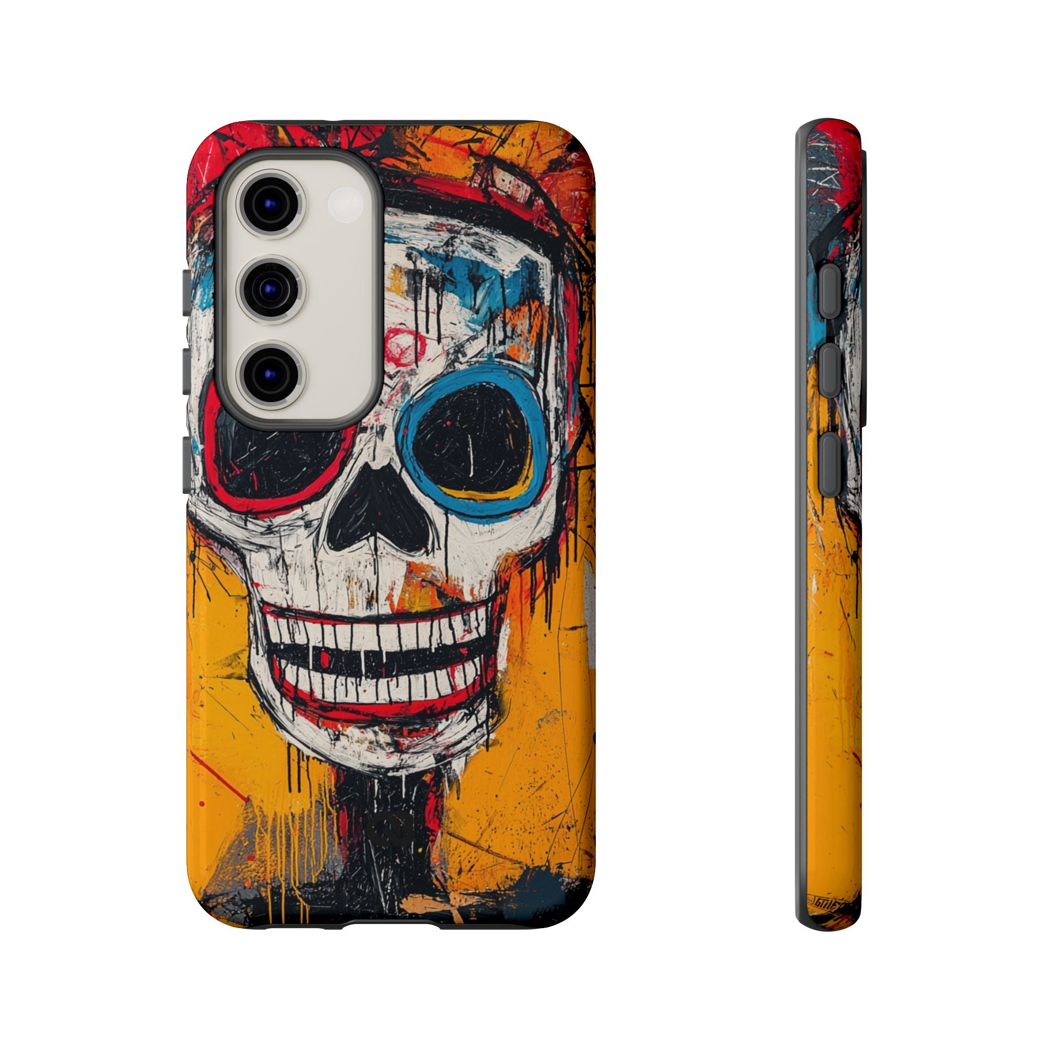 Vivid Graffiti Skull · Tough Handyhülle für Samsung