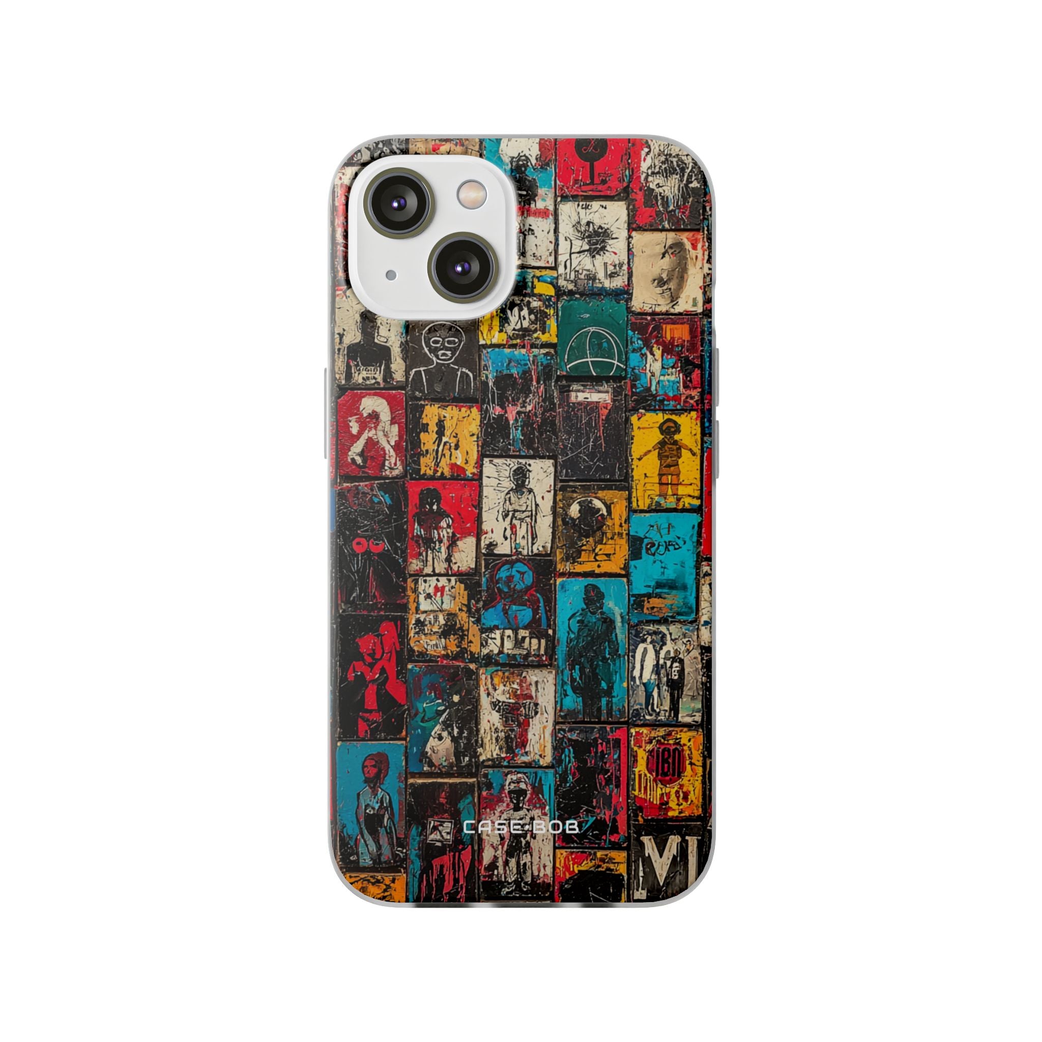 Figured Grid iPhone 14 Case - Soft