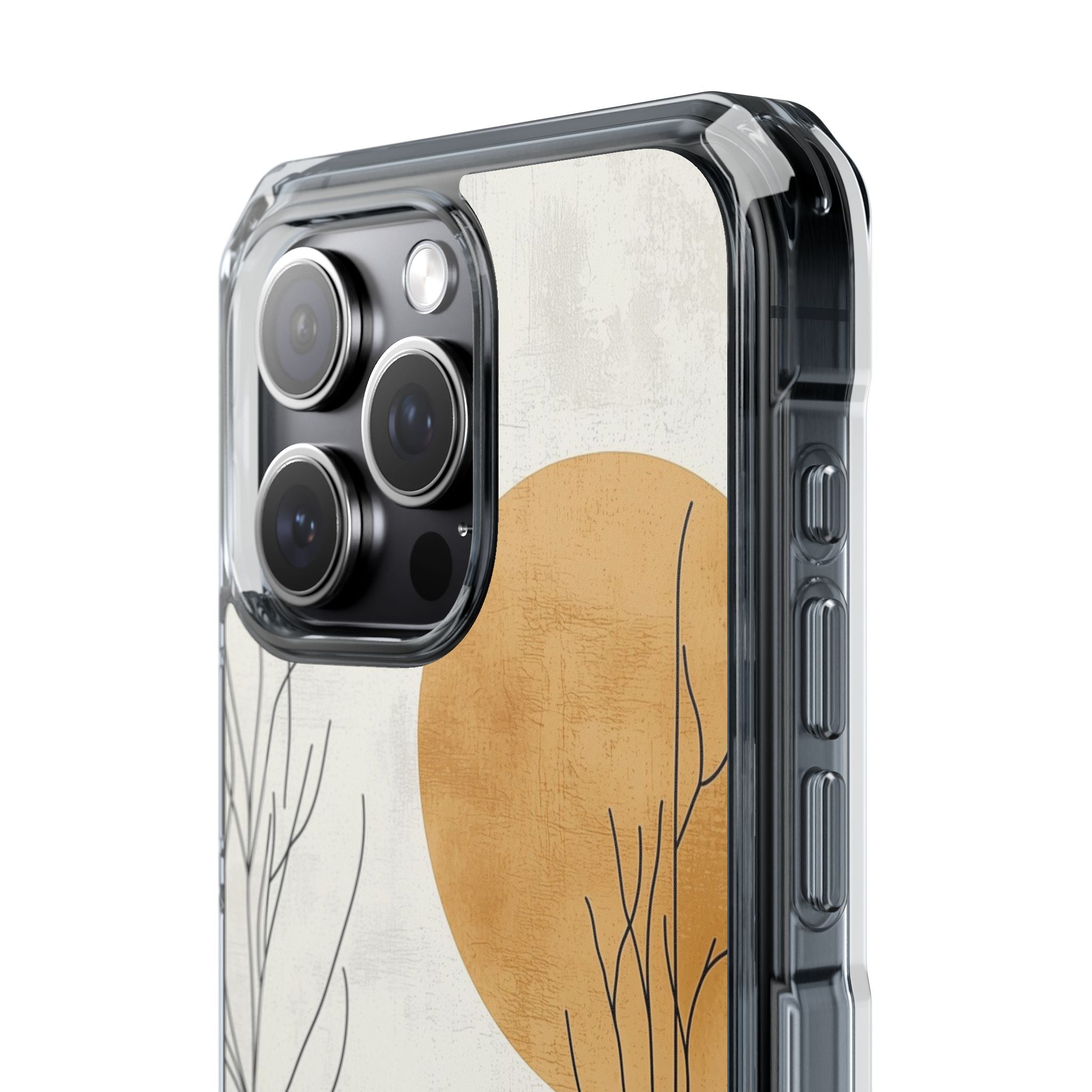 Orange Halo iPhone 15 Pro Max Case - Impact