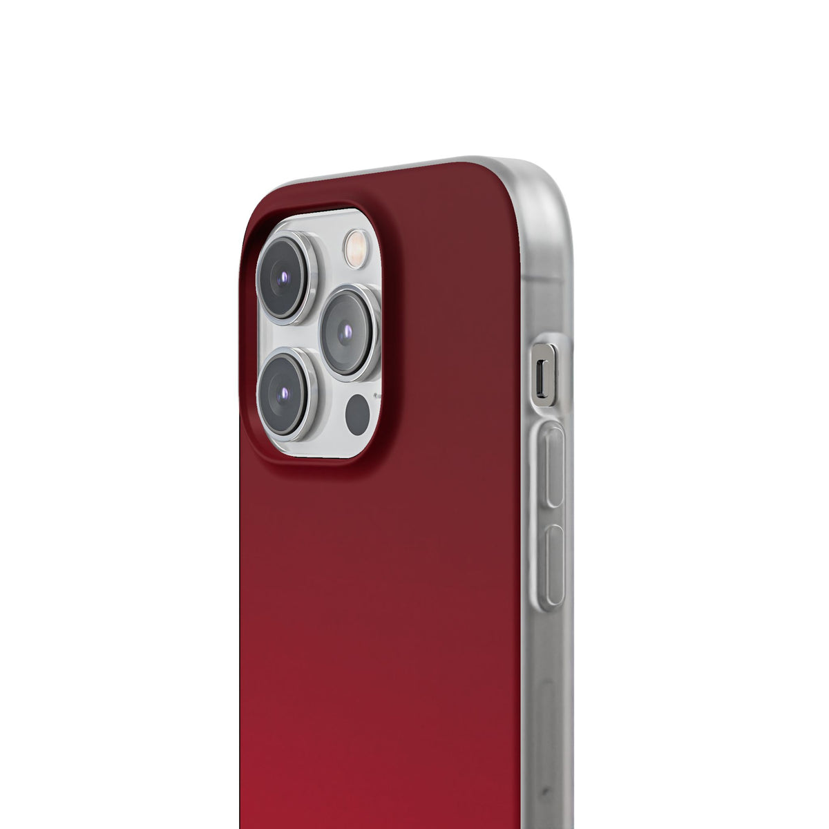 Red Lite Phone Case for iPhone - Crimson Velvet Fade