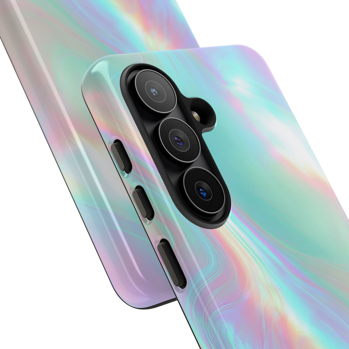 Prismatic Liquid Light · Tough Phone Case for Samsung · Teal