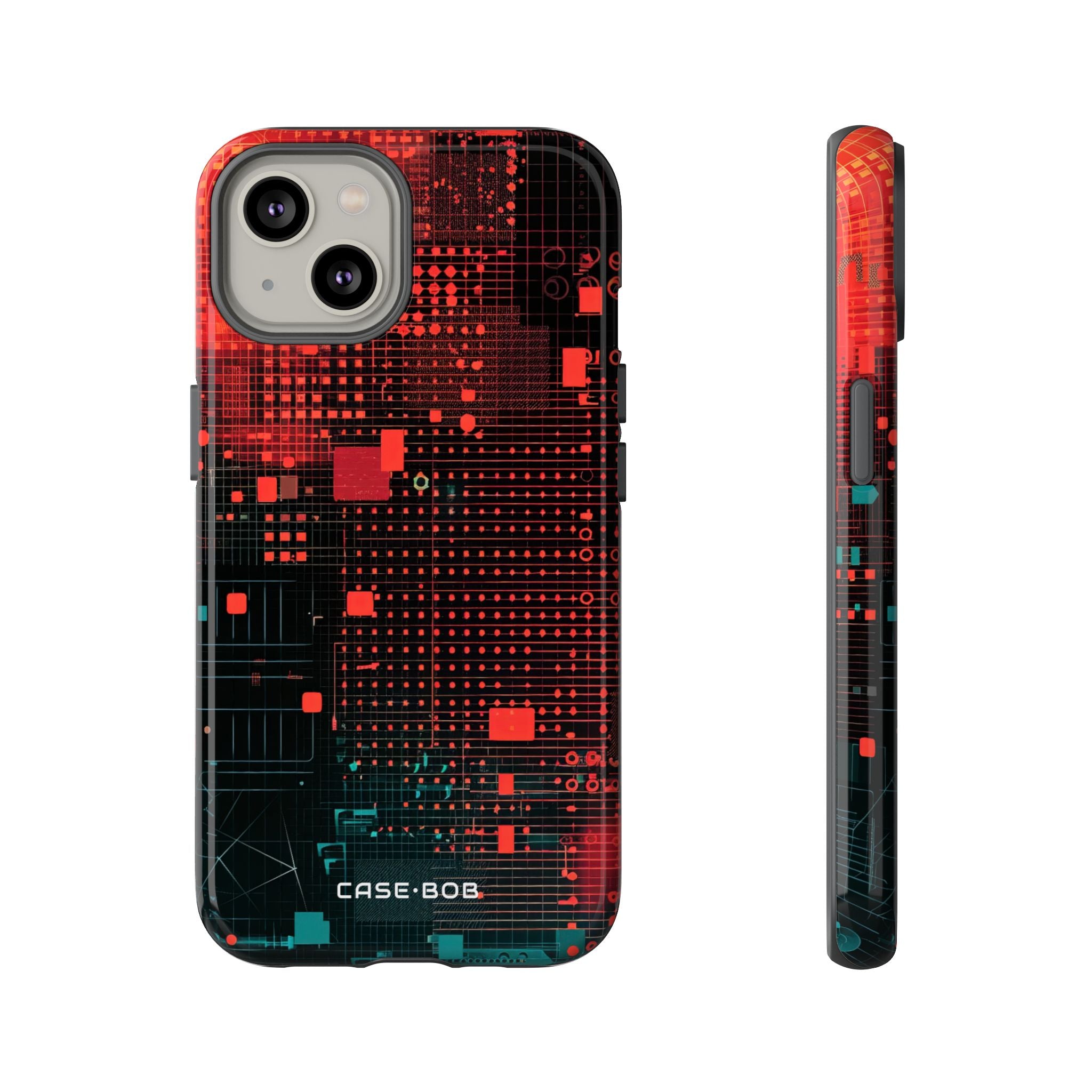 Grid Fusion iPhone 14 Case - Tough