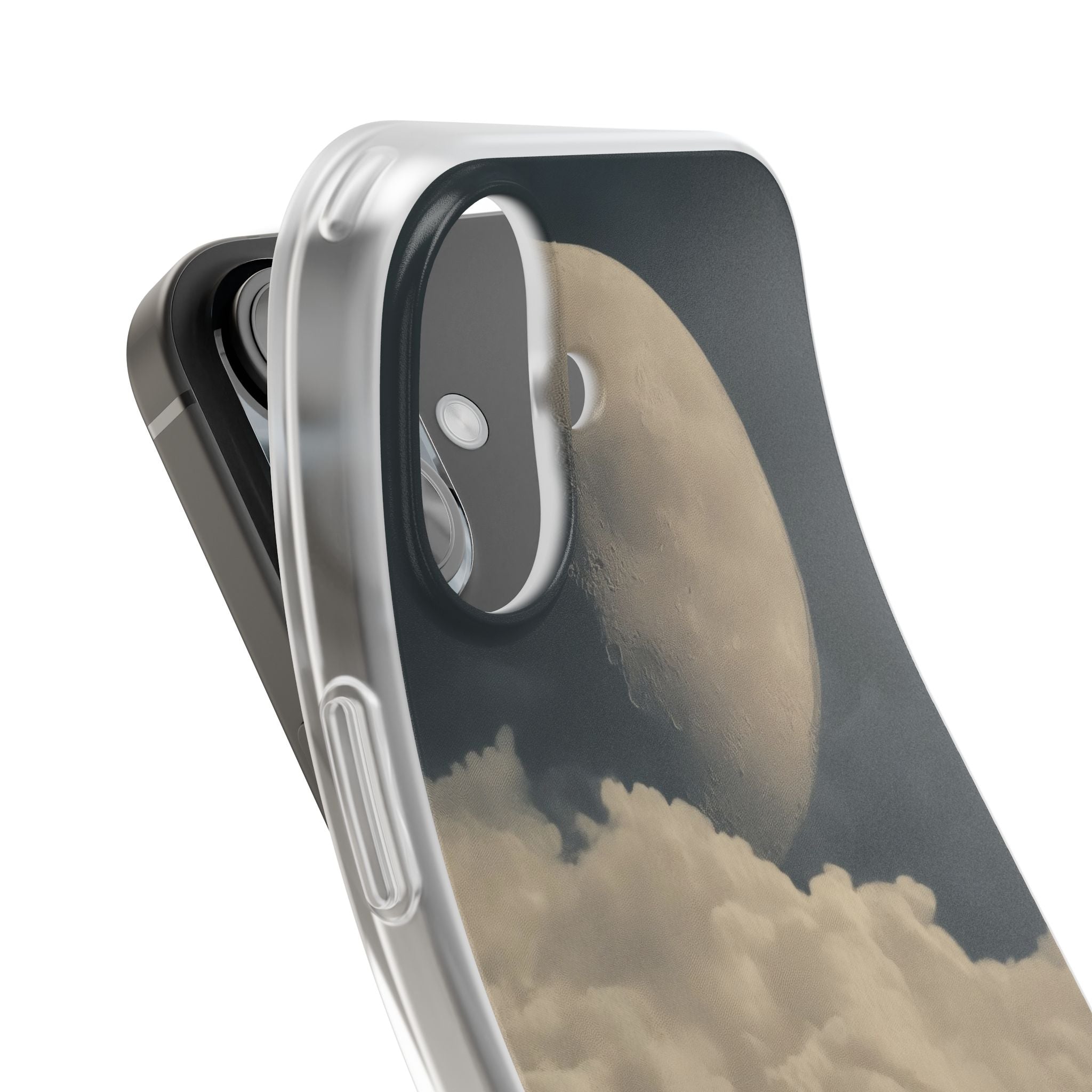 Moonlit Cup iPhone 16 Case - Soft