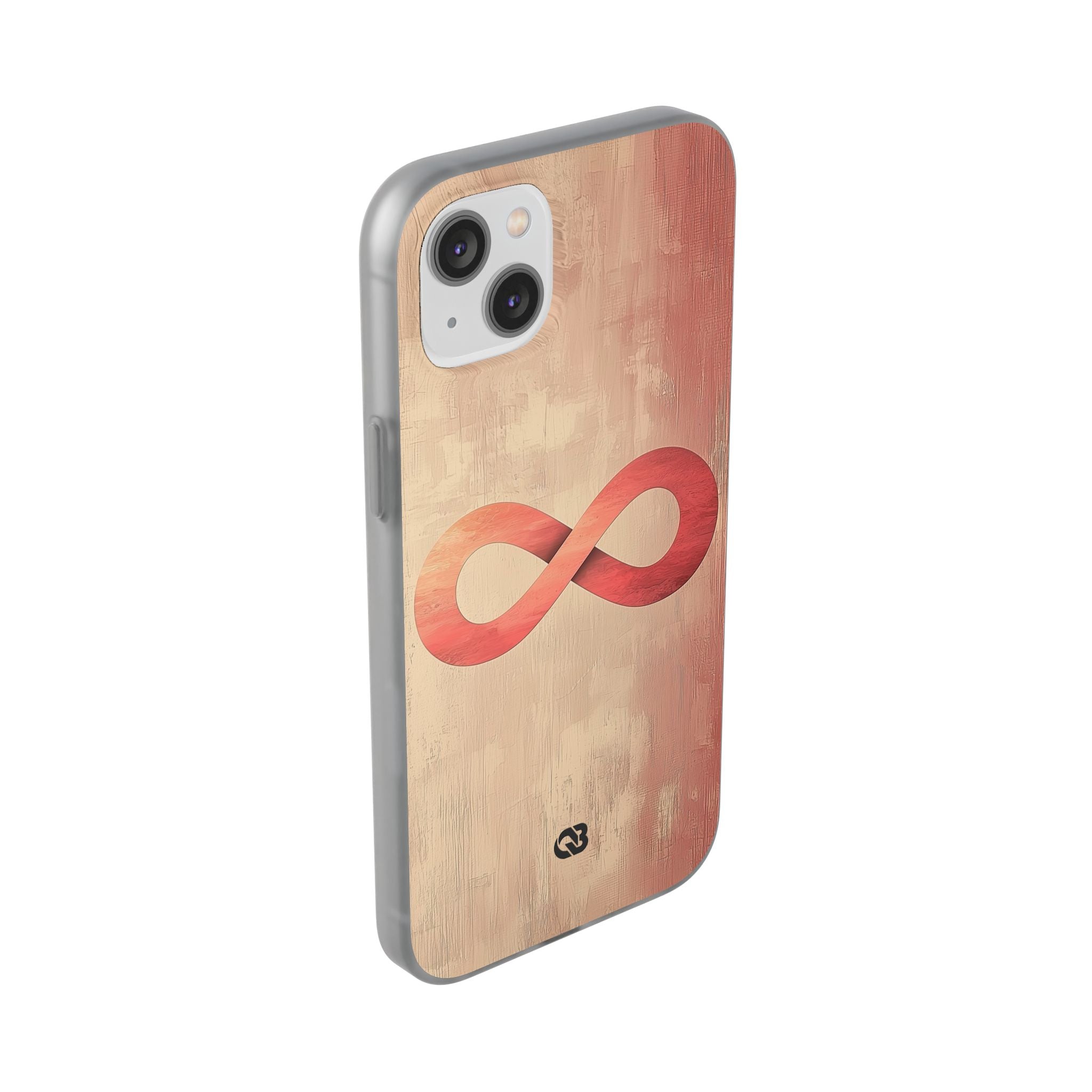 Terracotta Infinity Stroke · Soft Handyhülle für iPhone