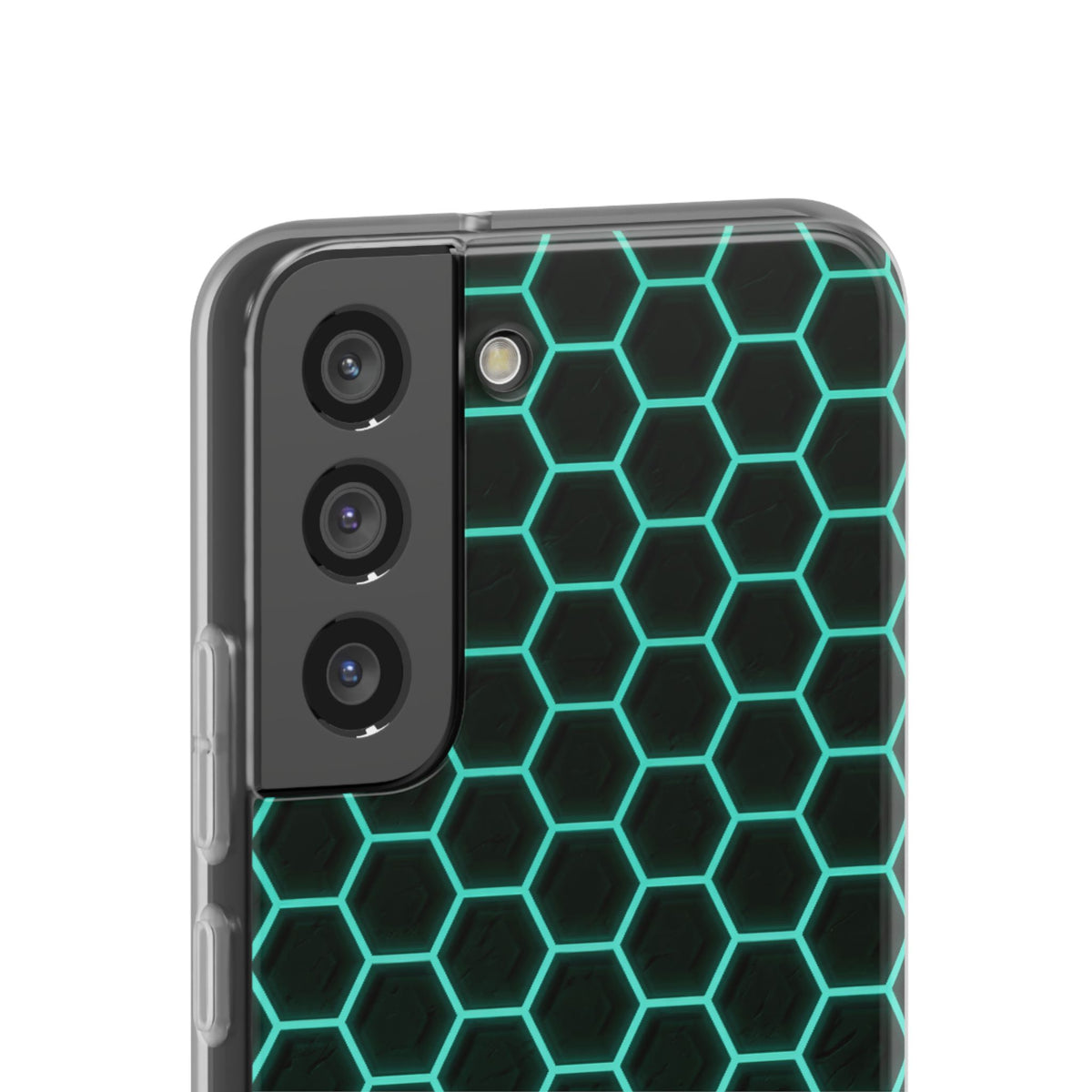 Neon Hex Spectrum · Lite Phone Case for Samsung · Teal