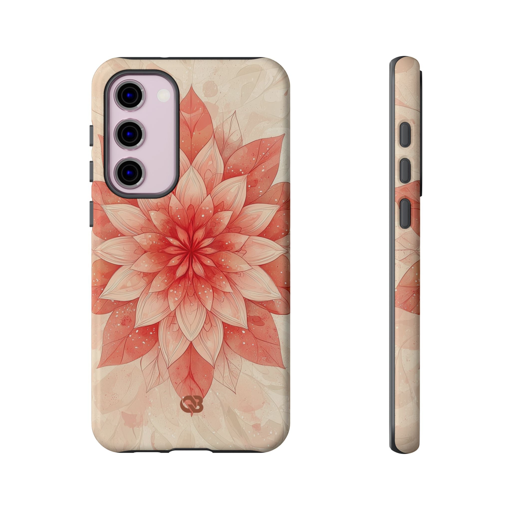 Coral Layered Bloom · Tough Handyhülle für Samsung