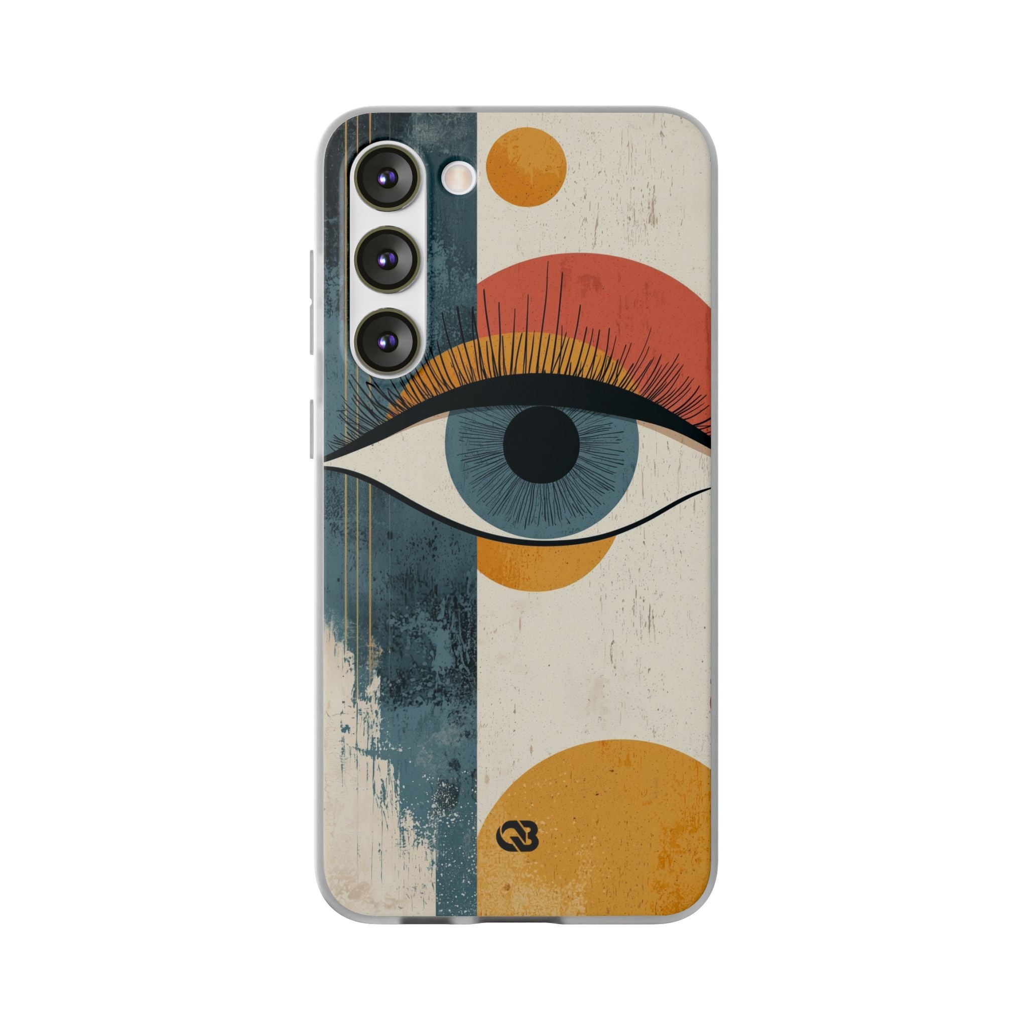 Distressed Azure Ocular · Soft Handyhülle für Samsung