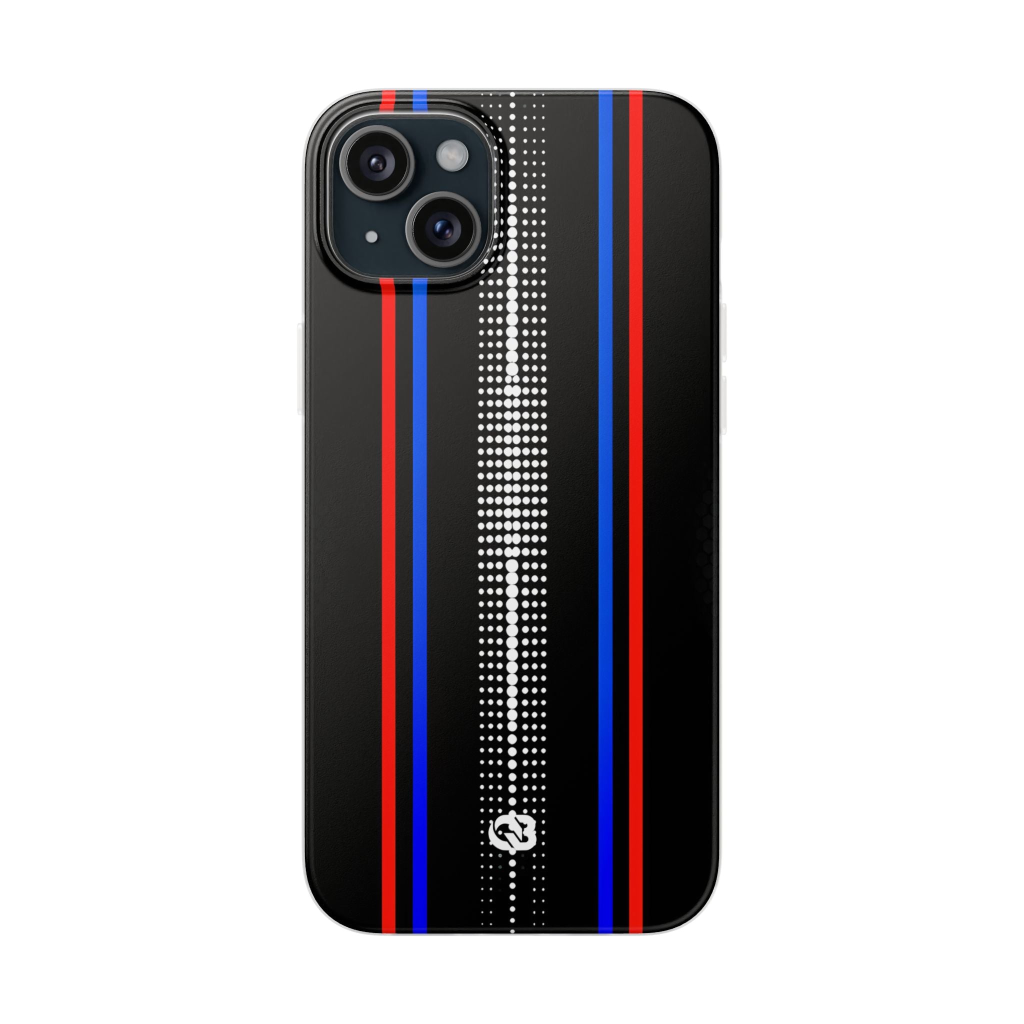 Electric Pulse Grid · Soft Phone Case for iPhone