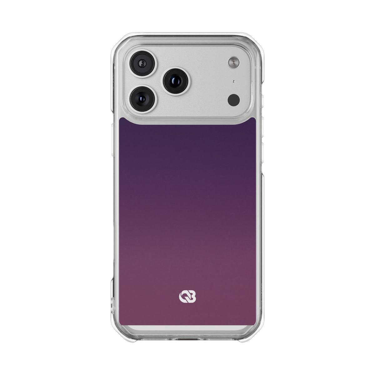 Velvet Dusk · Clear Impact Magnetic Phone Case for iPhone · Purple